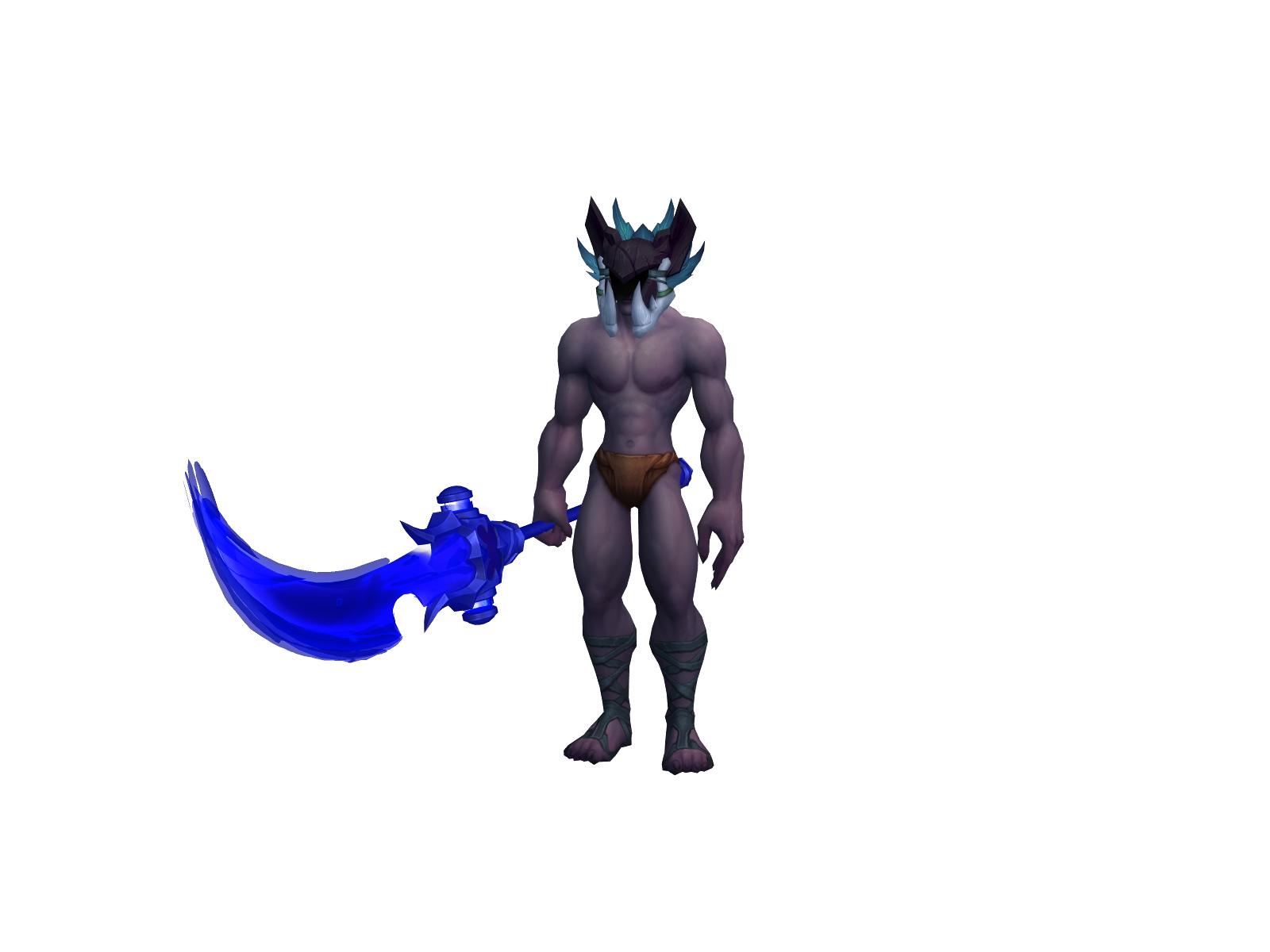 Pudhunglo 3D character render