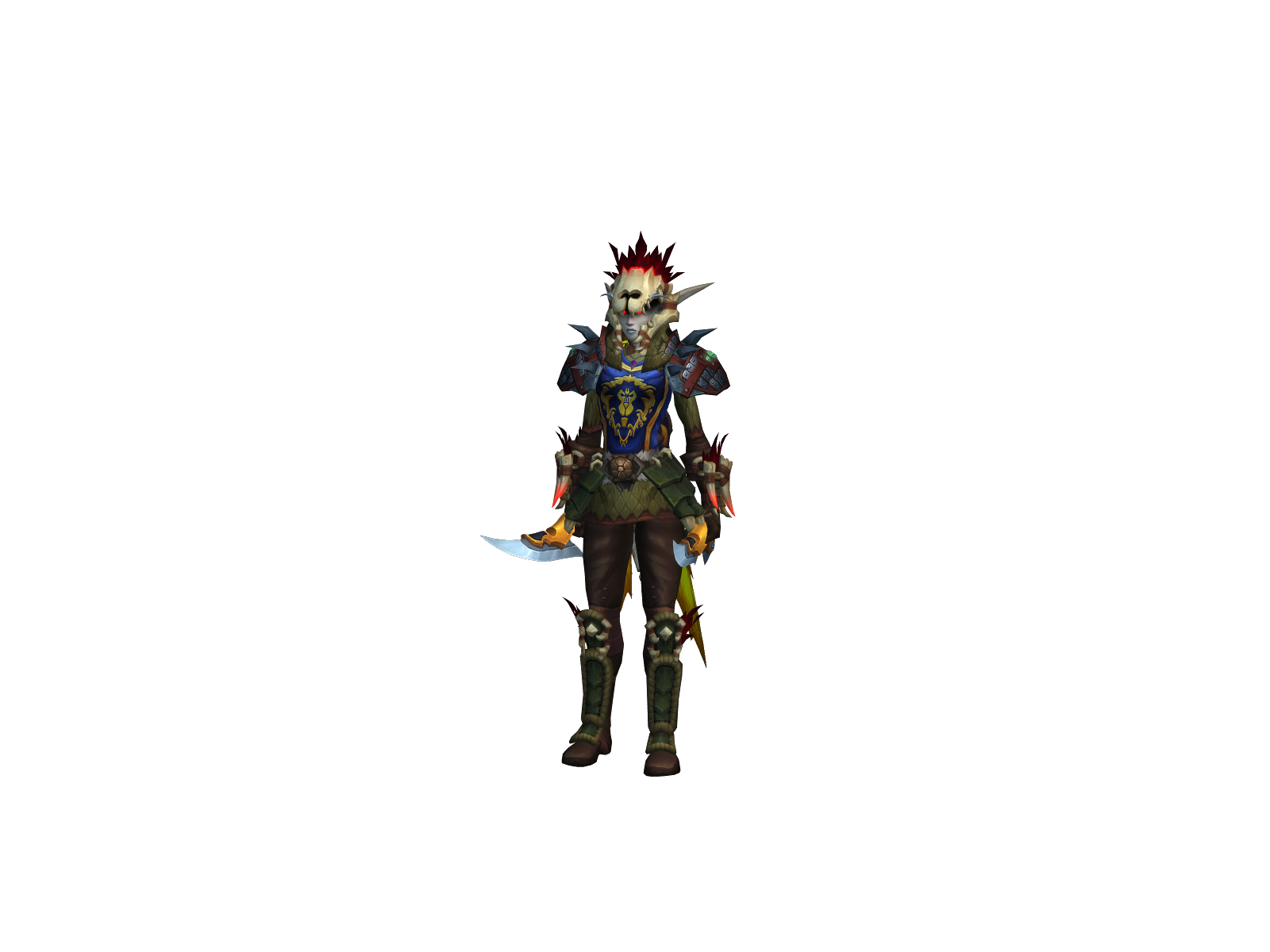 Mistaek 3D character render