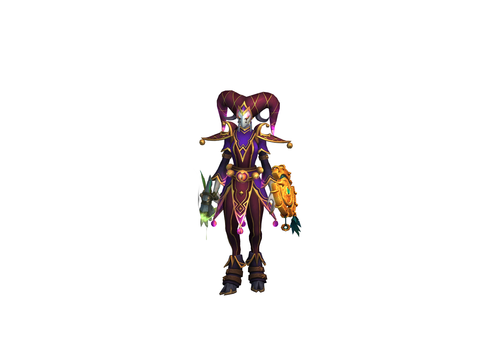 Purgätory 3D character render
