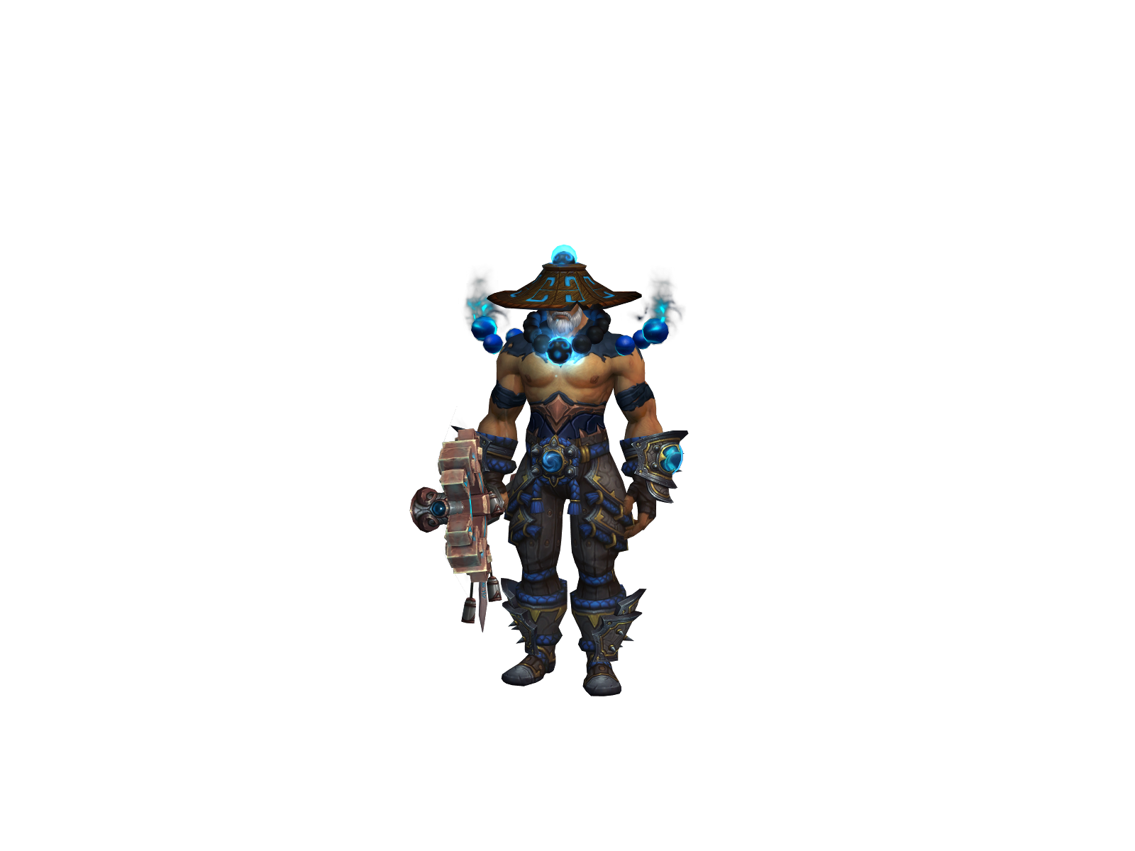 Frade 3D character render