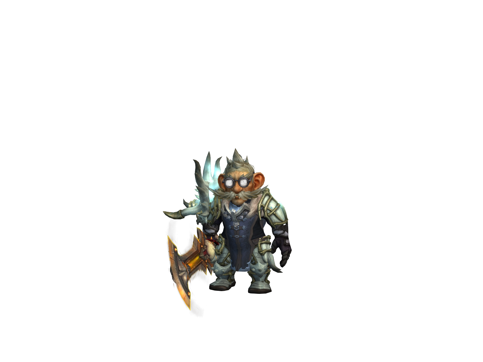 Gothaar 3D character render