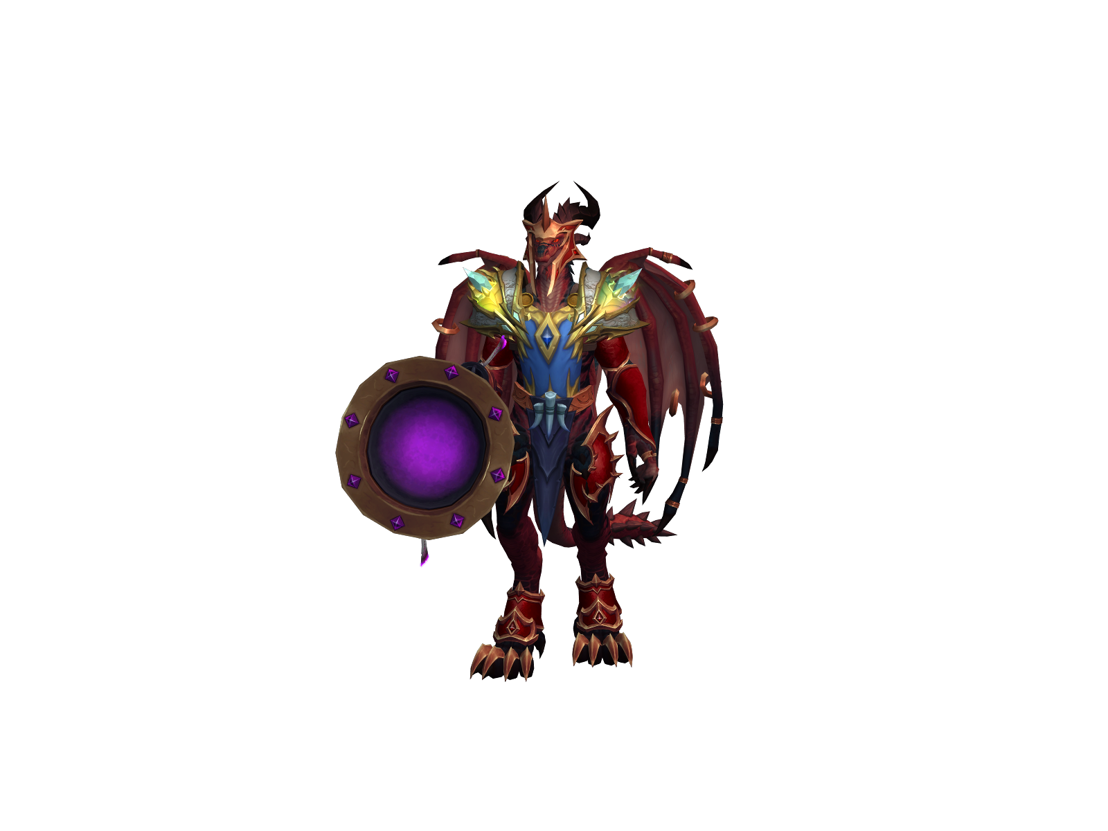 Vandrakon 3D character render