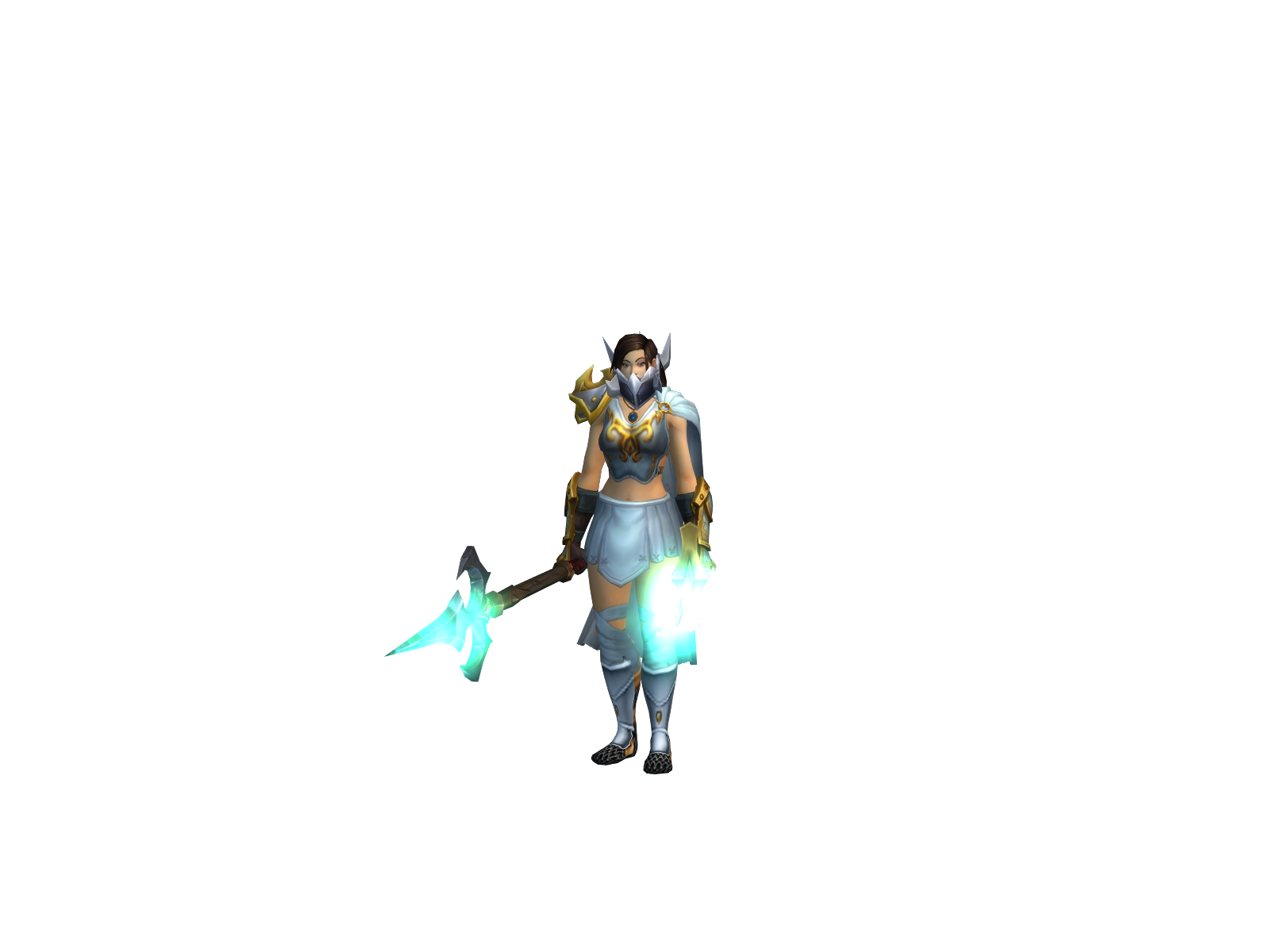 Thundergobrr 3D character render