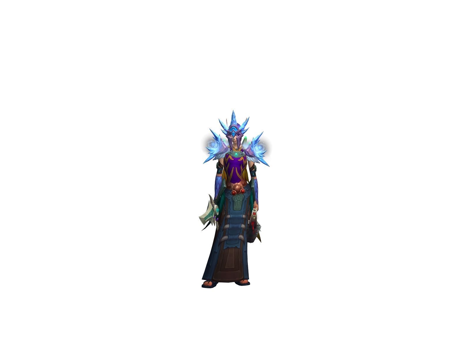 Tadah 3D character render