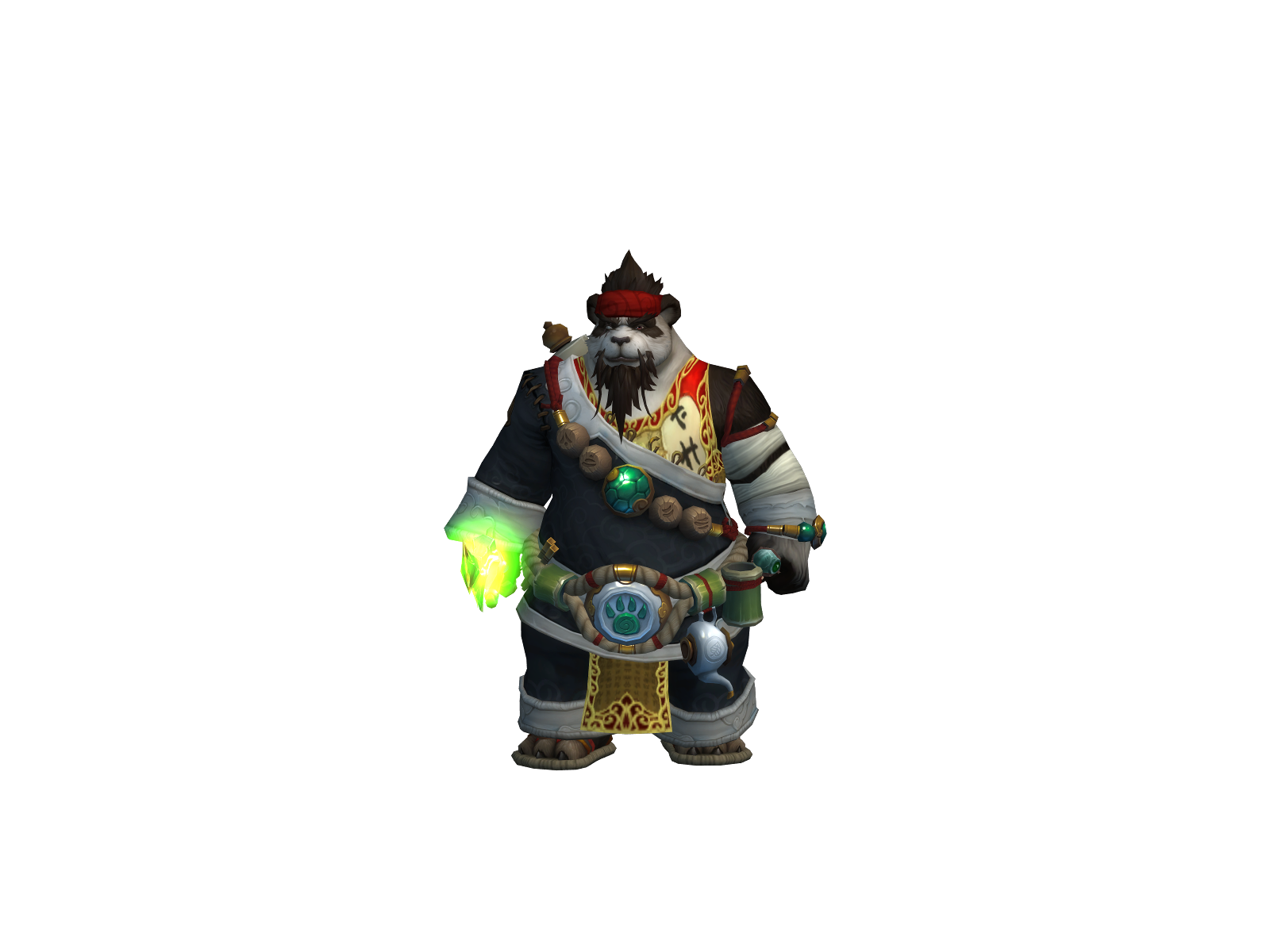 Zablu 3D character render