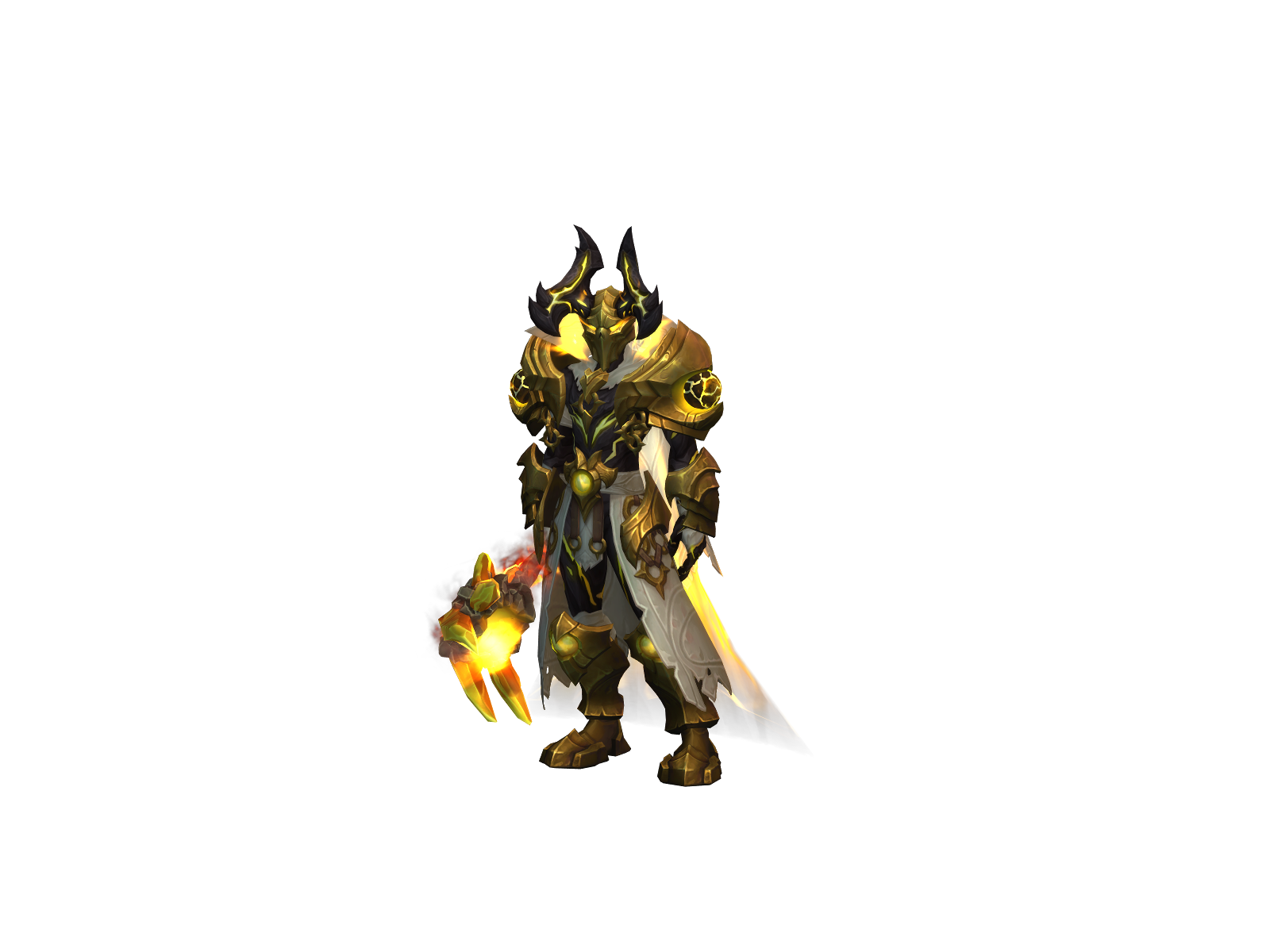 Metalion 3D character render