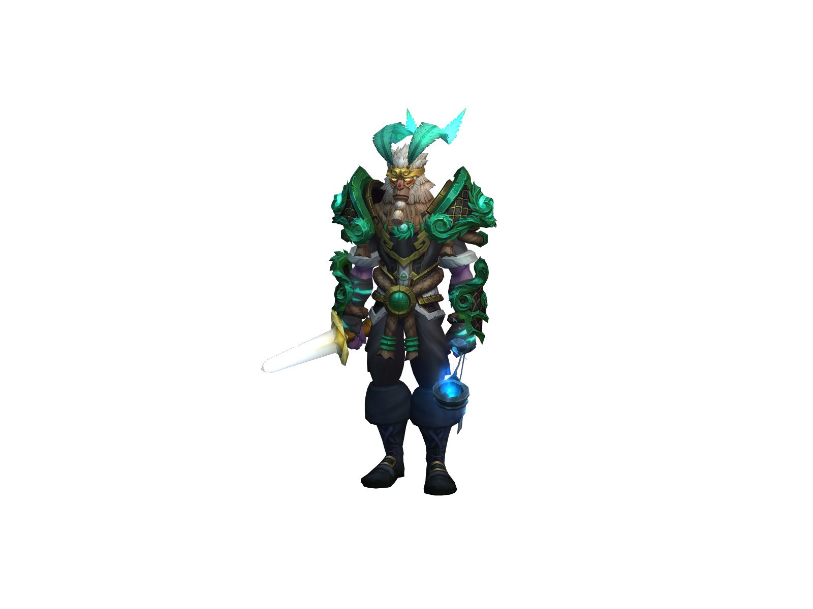 Munkmode 3D character render