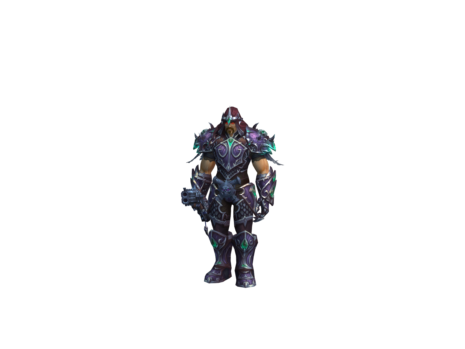 Merkrin 3D character render