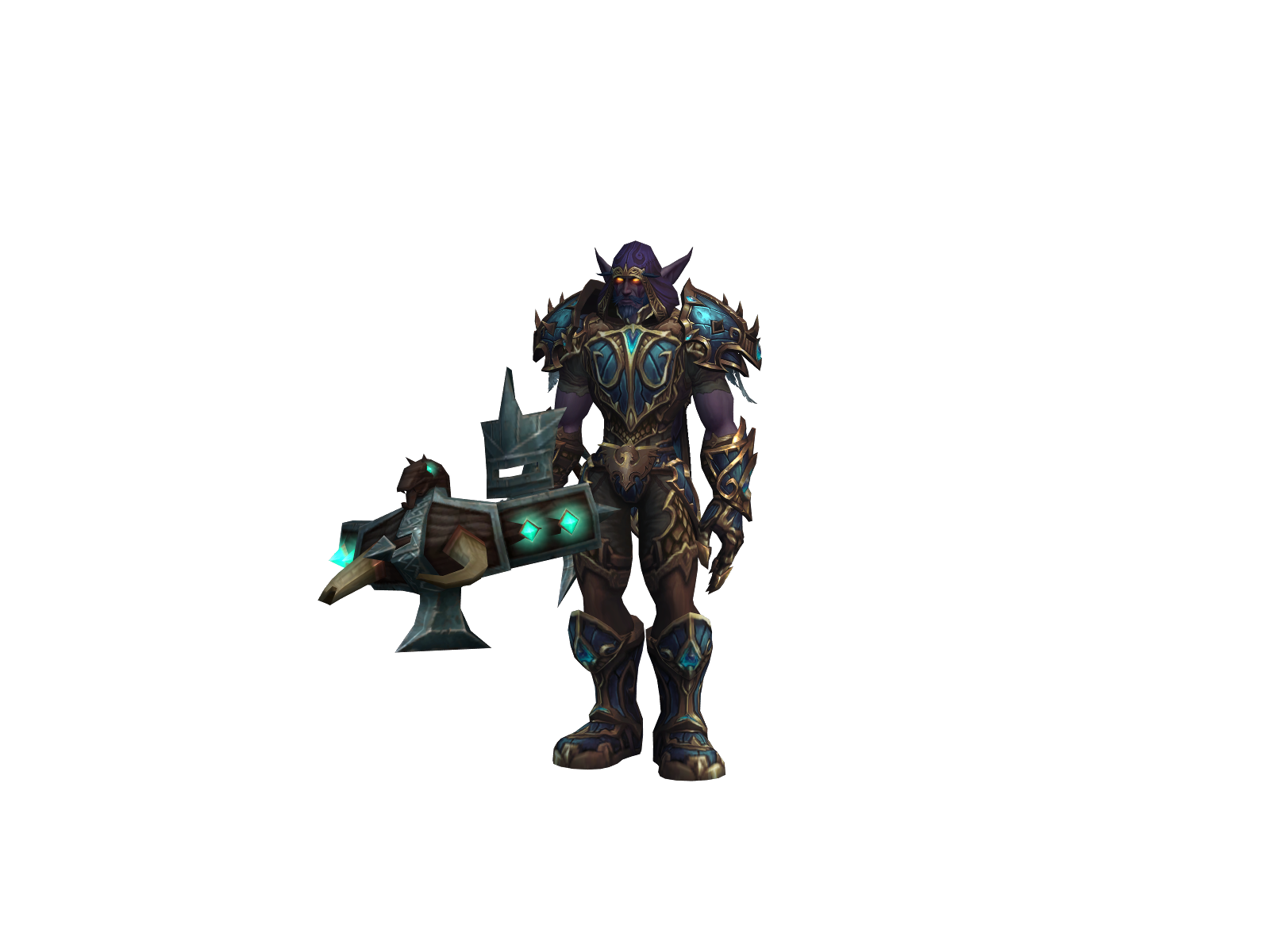Zevaedir 3D character render