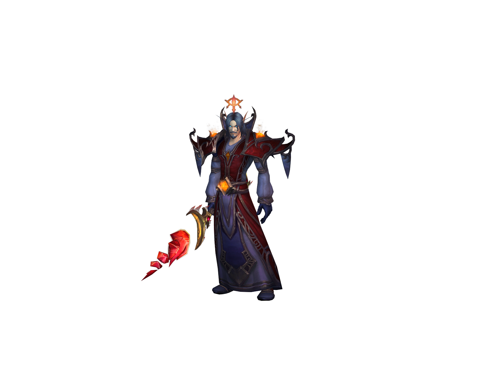 Thelessar 3D character render