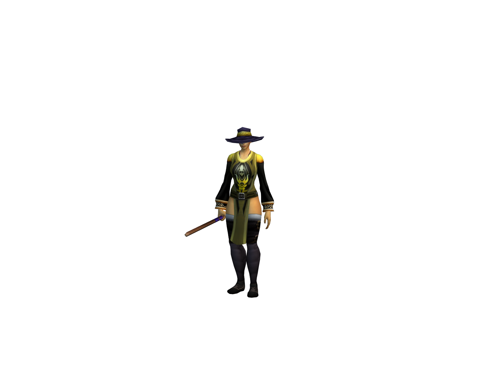 Revturrëts 3D character render