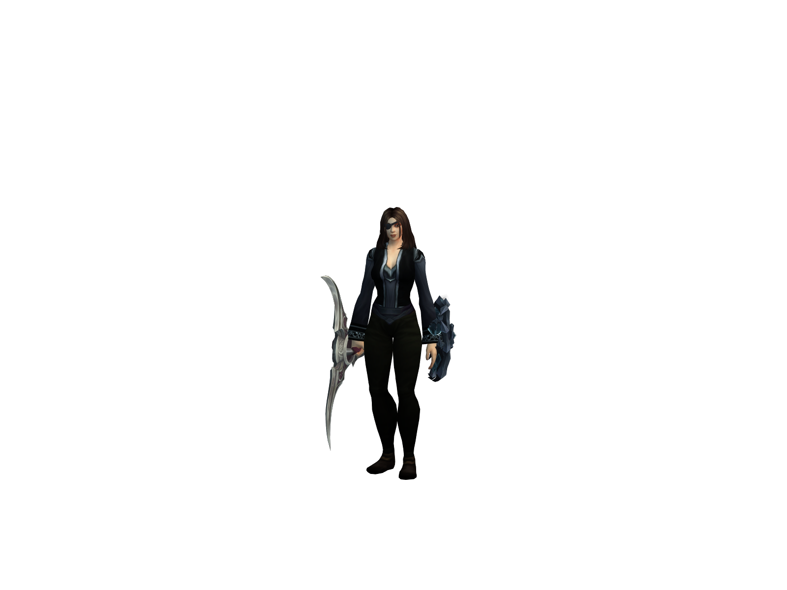 Ammendment 3D character render