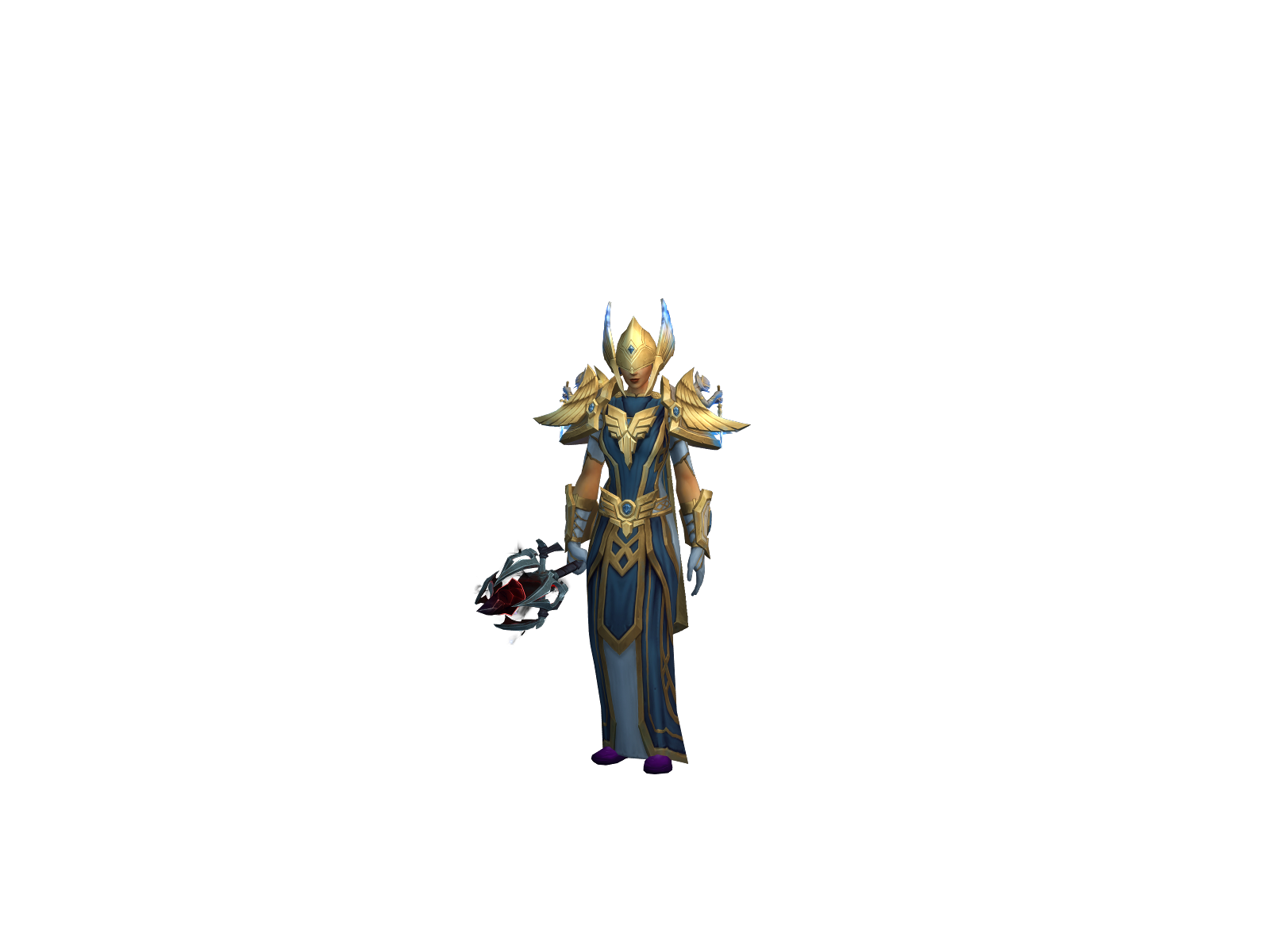 Beristiana 3D character render