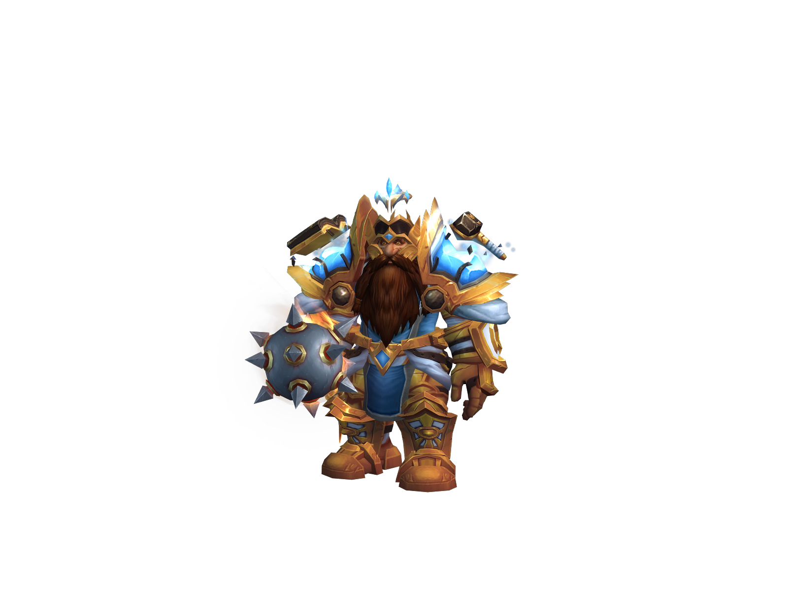 Holb 3D character render