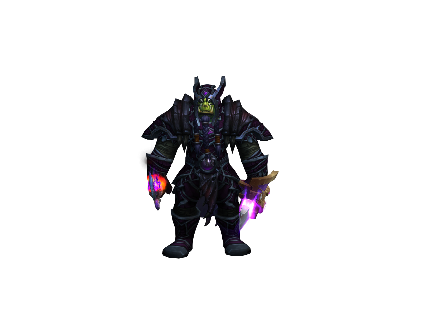 Shamaloom 3D character render