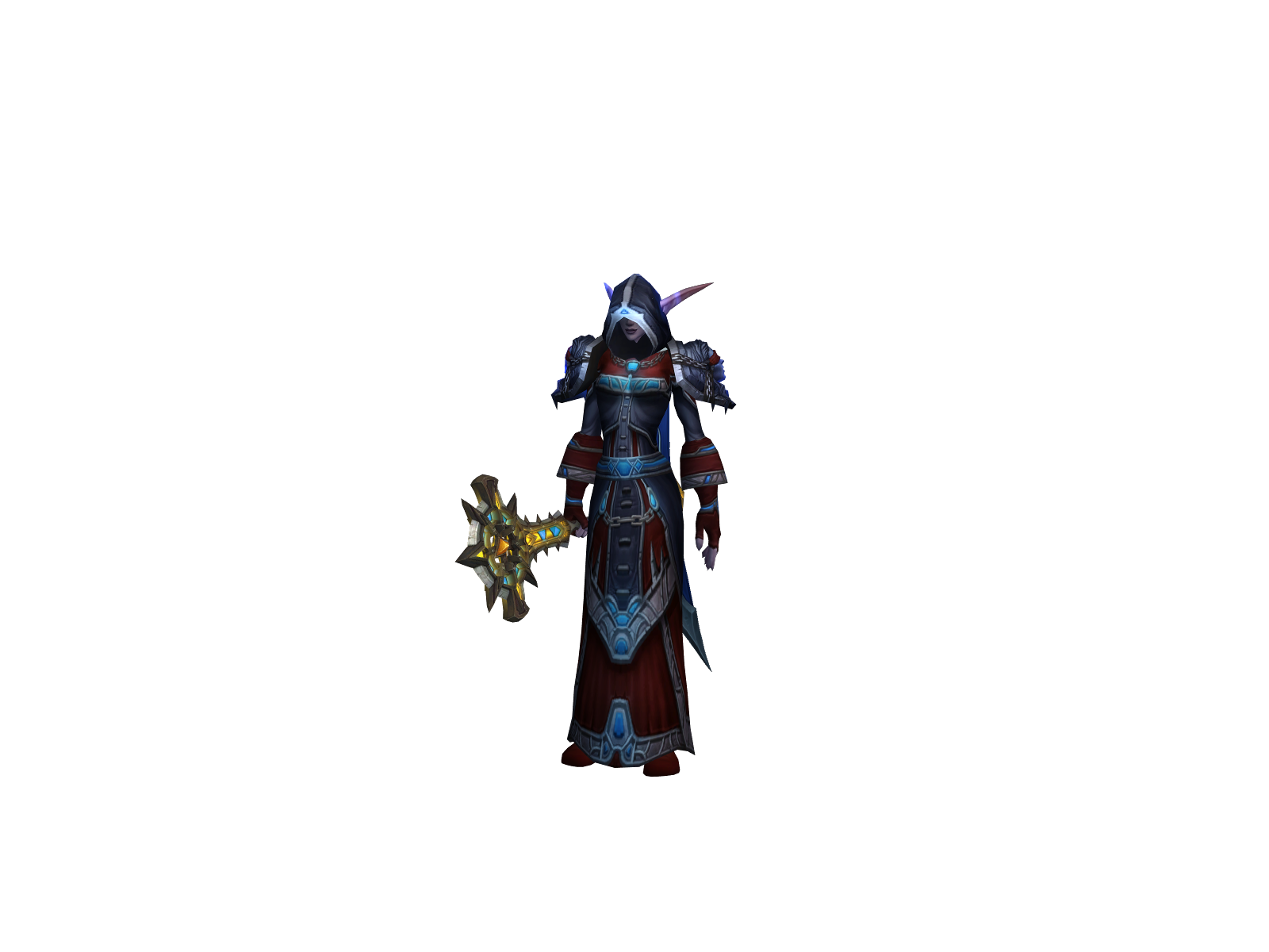 Nightvìxen 3D character render