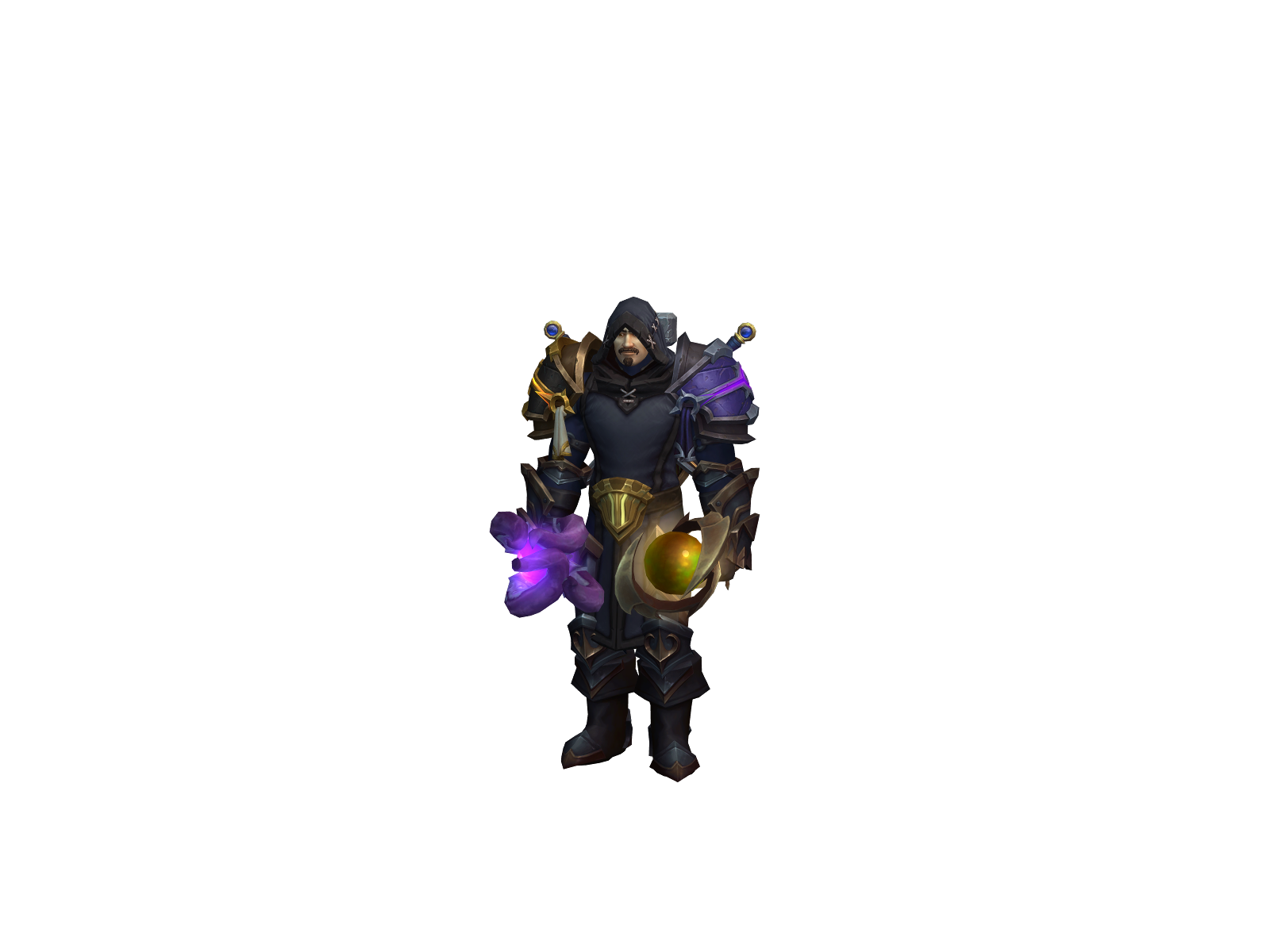Traiberc 3D character render