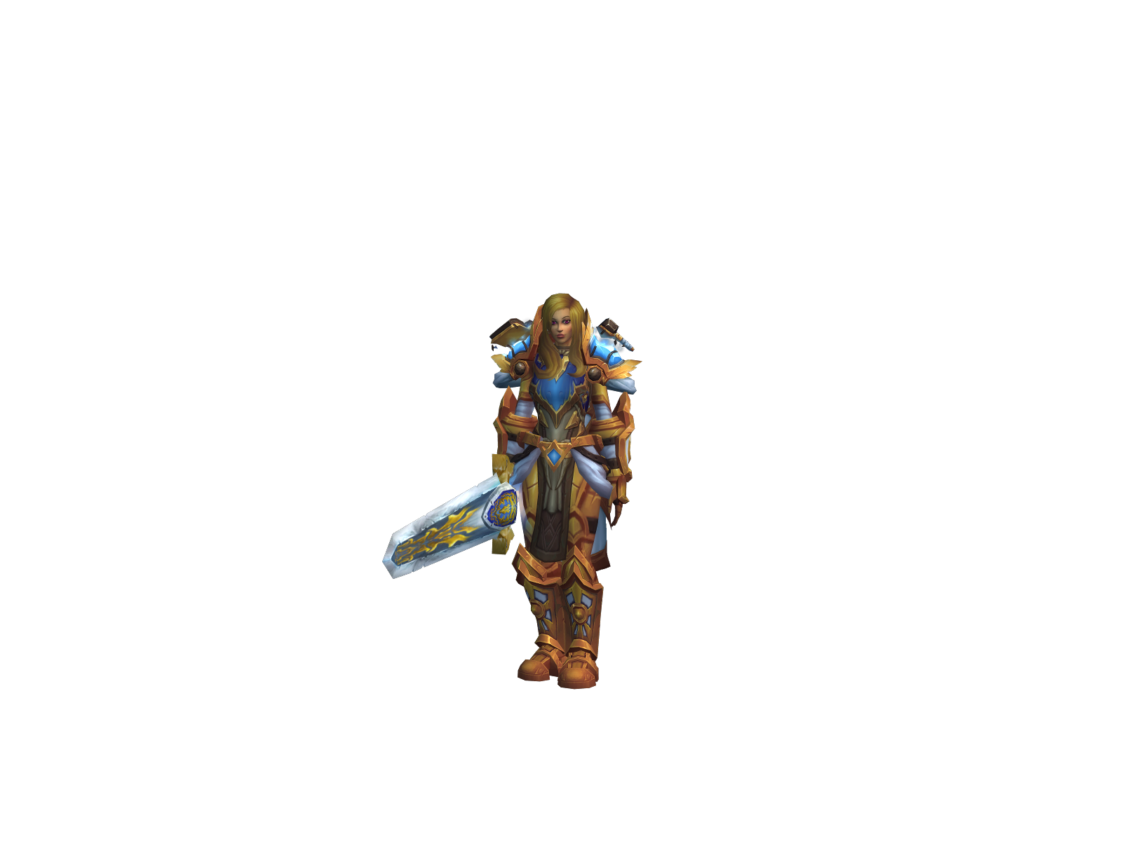 Honchogold 3D character render