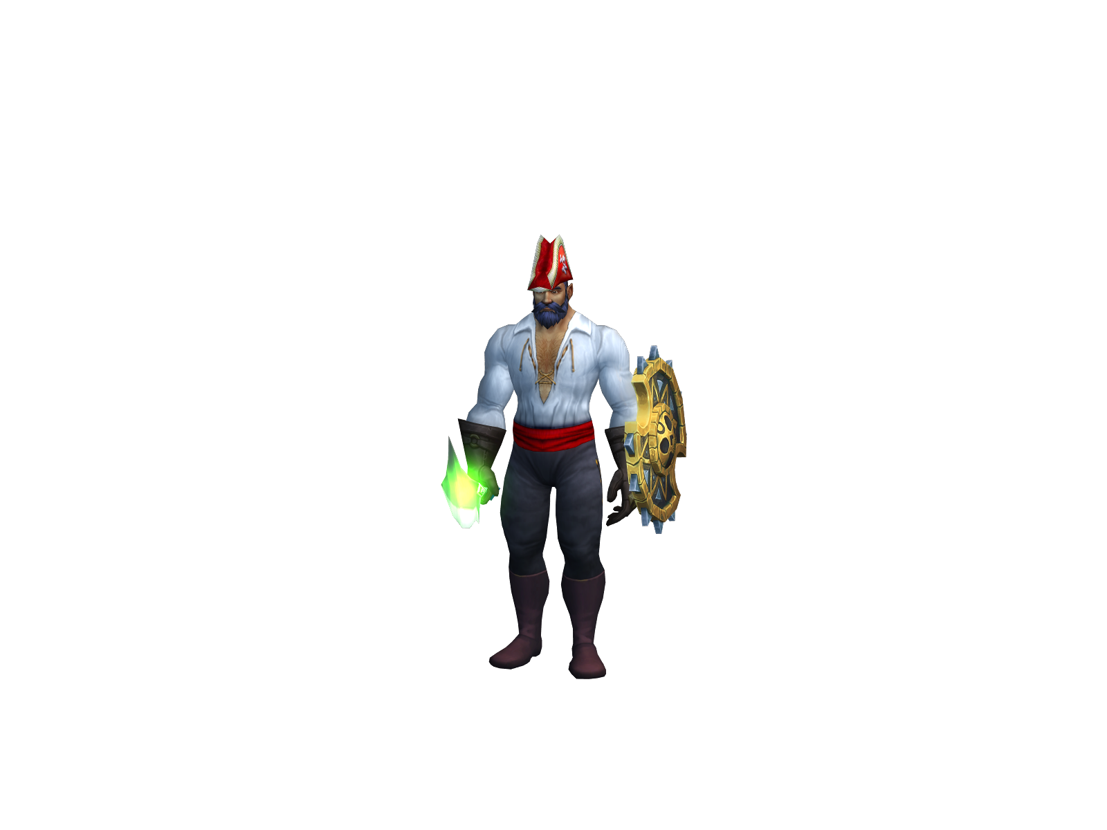 Xeviou 3D character render