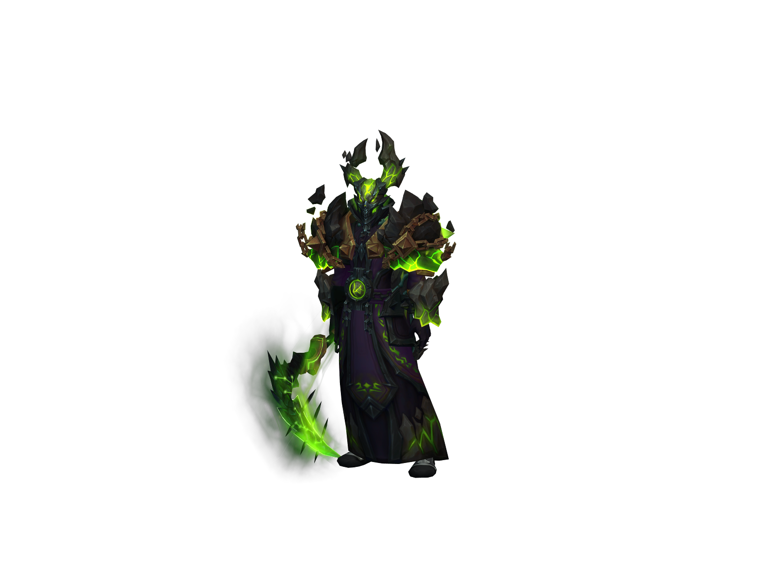 Faelocke 3D character render