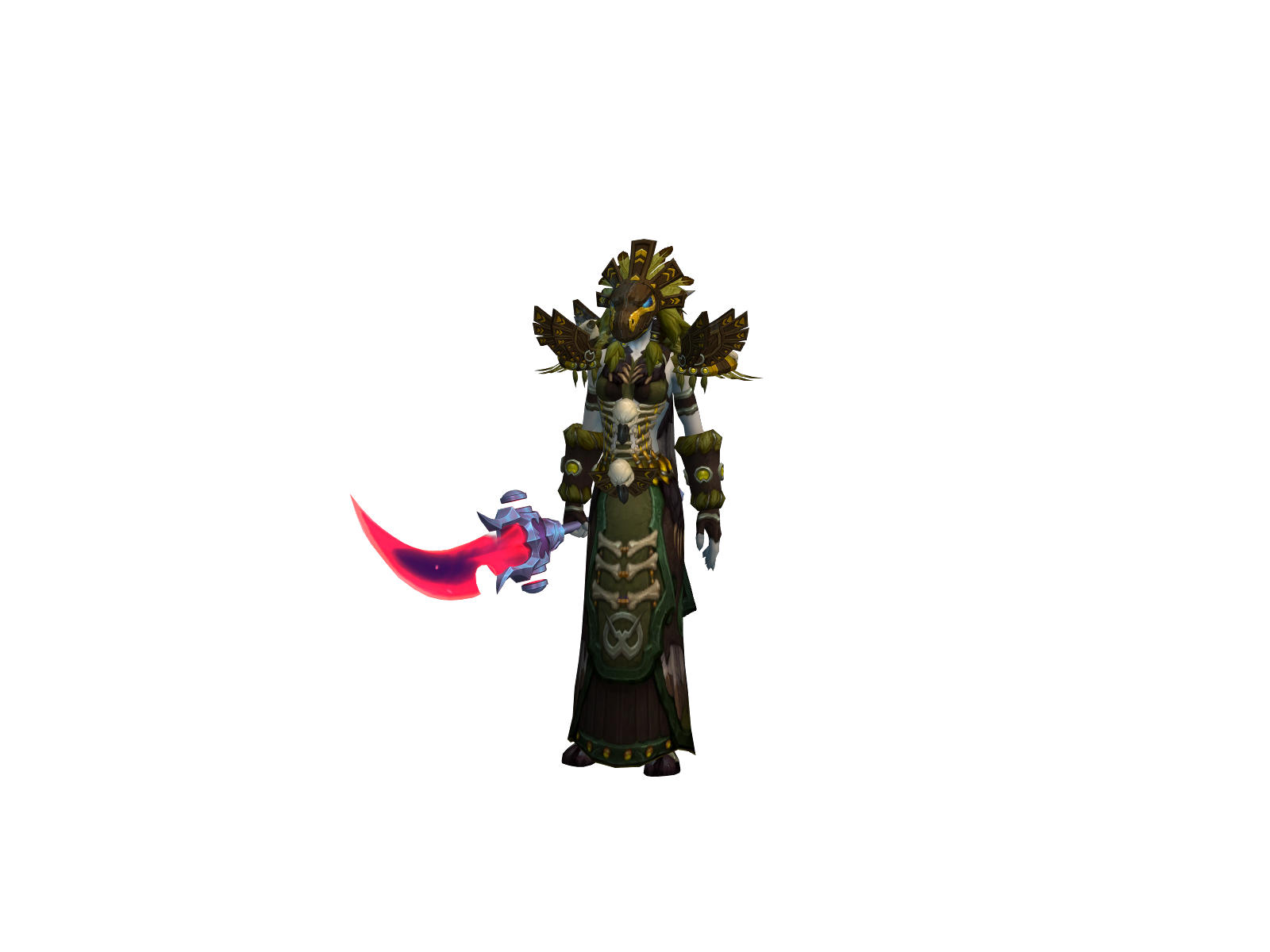Bornoh 3D character render