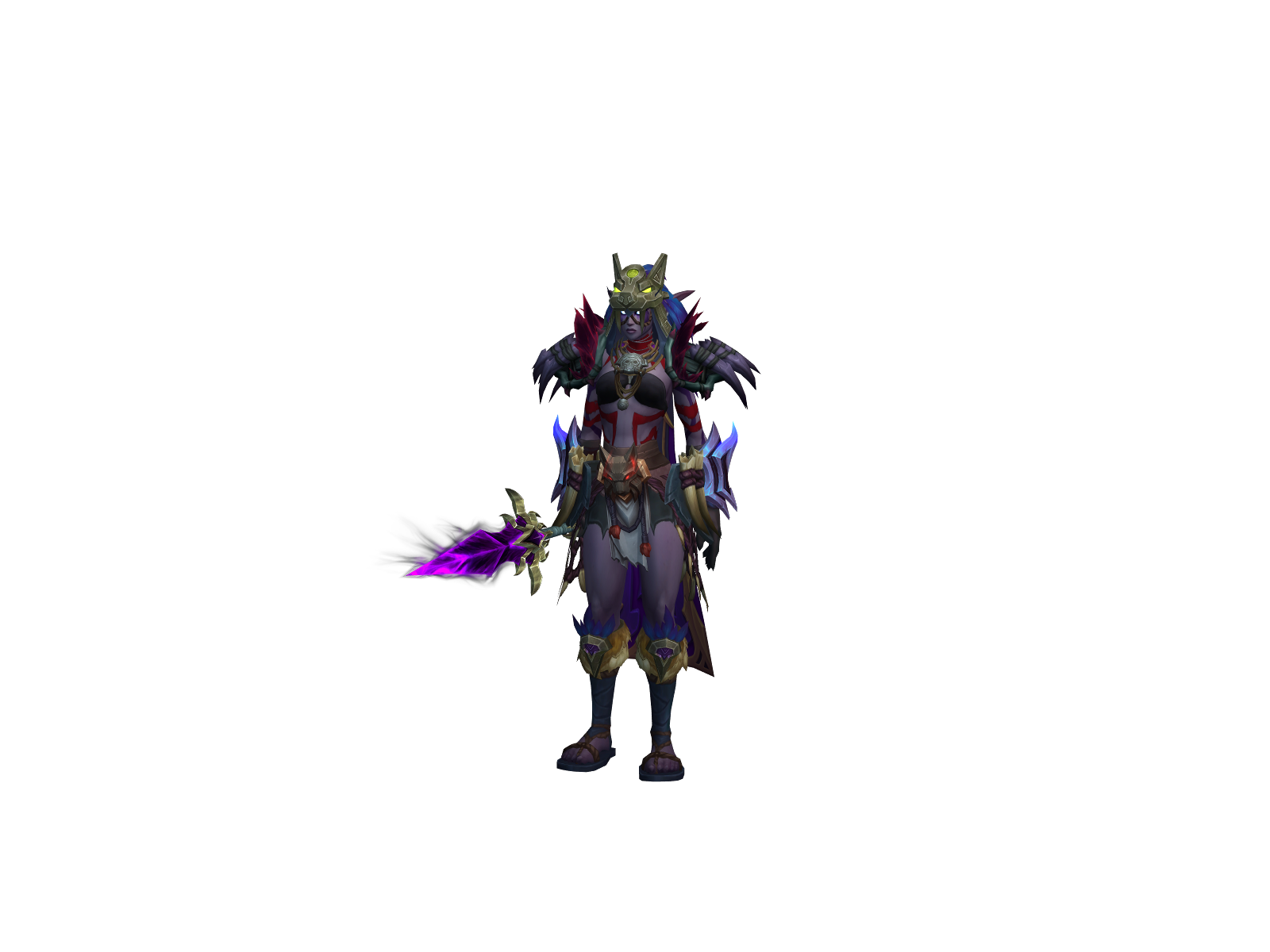 Thissa 3D character render