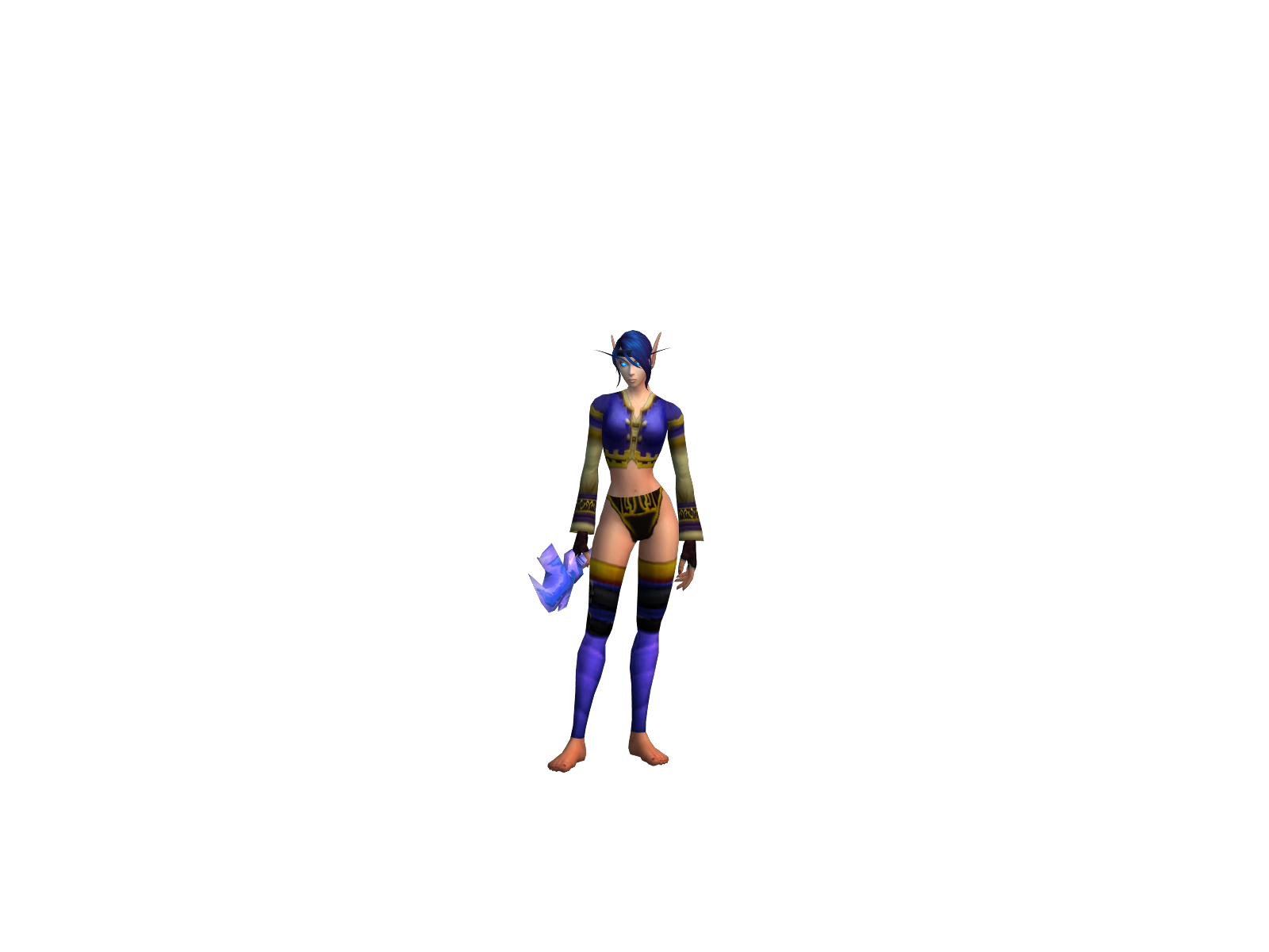 Leighalé 3D character render