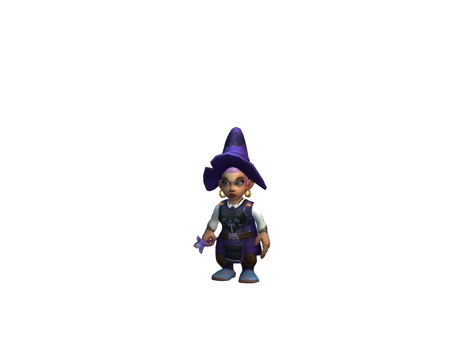 Purebe 3D character render