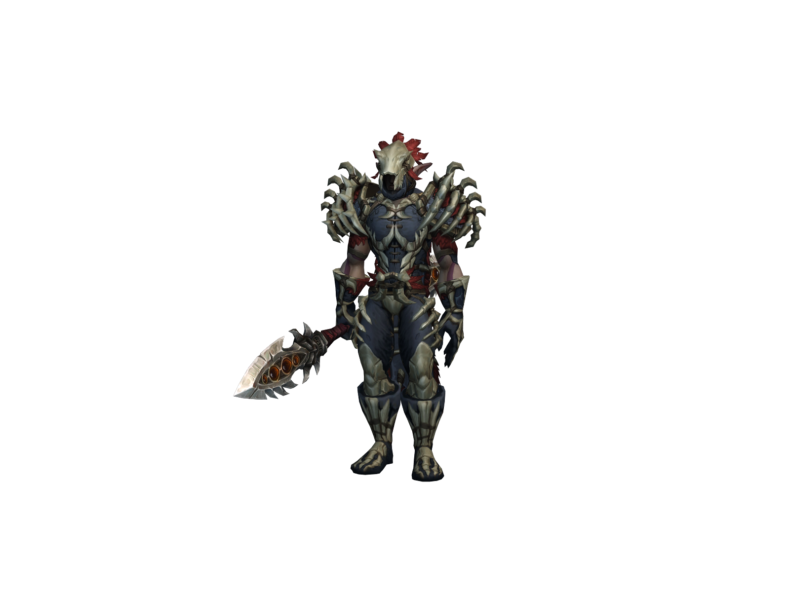 Drigan 3D character render