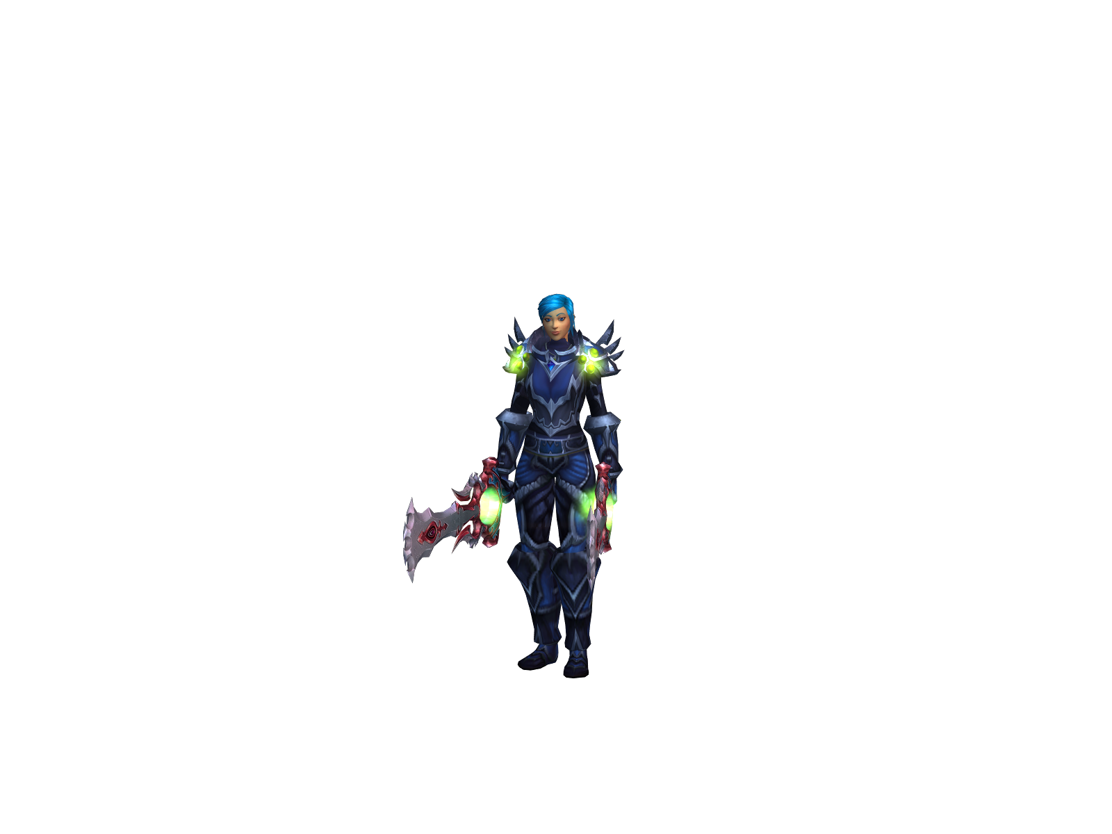Axenakill 3D character render