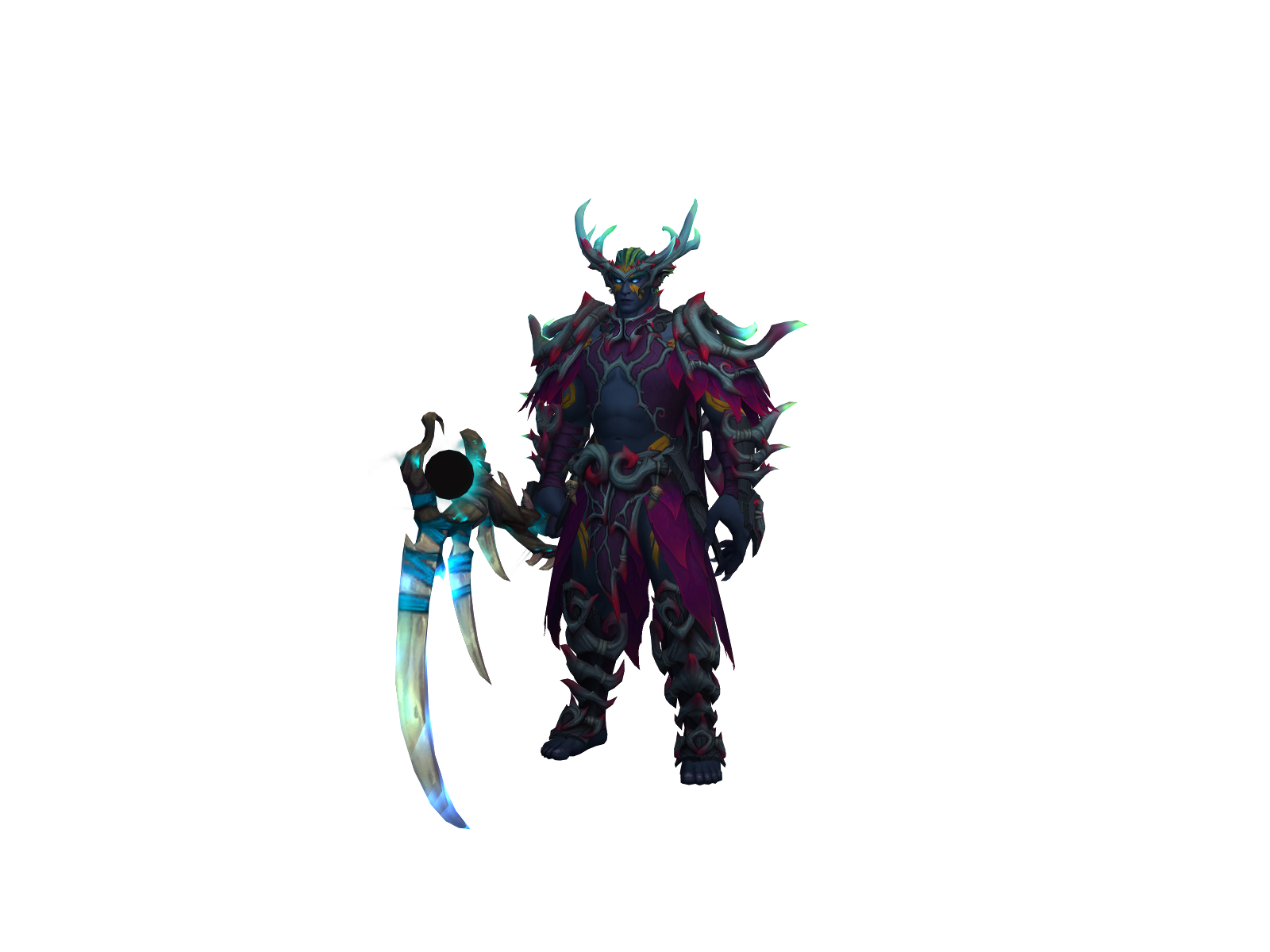 Ashgol 3D character render