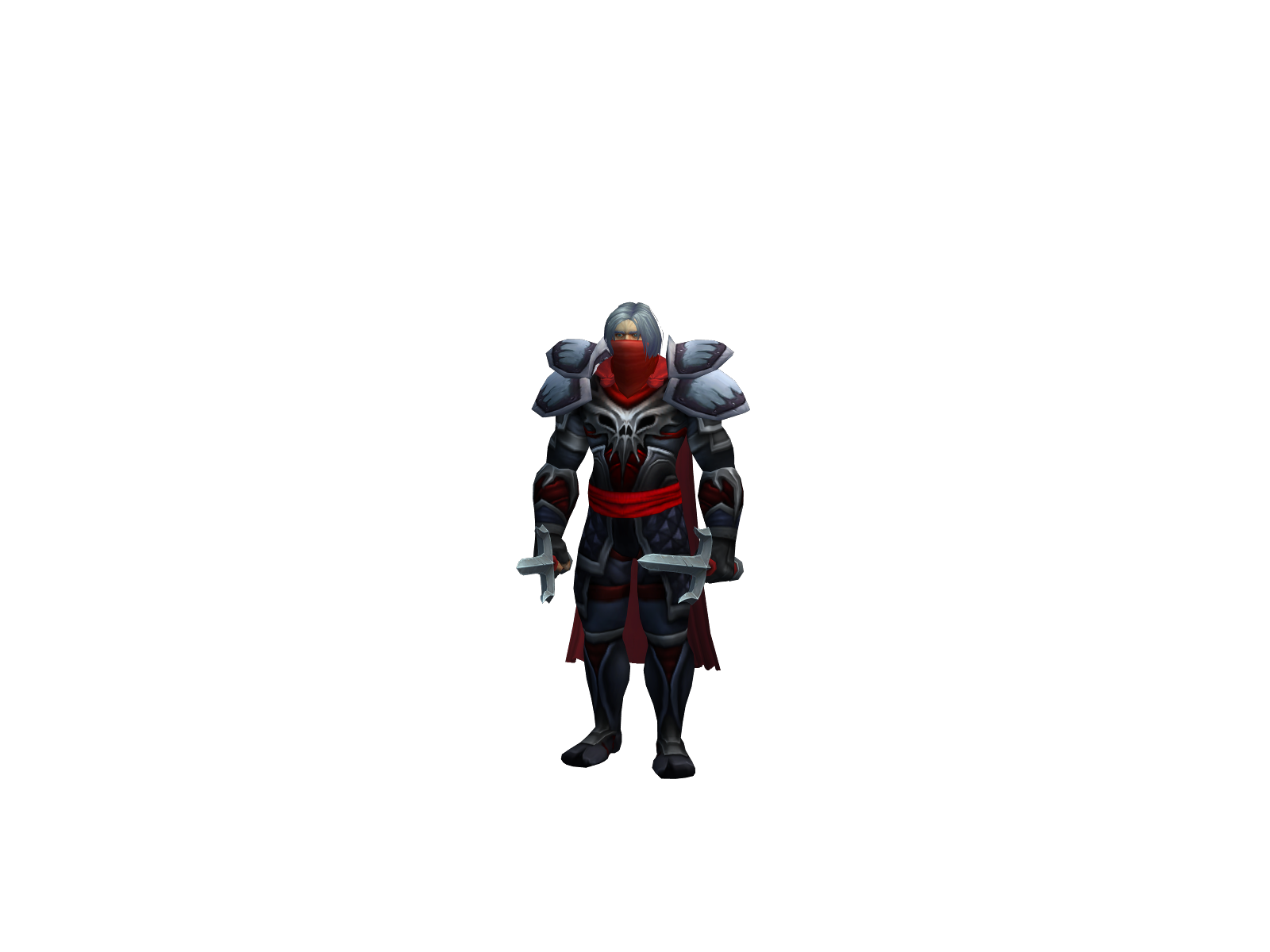Hruomgaune 3D character render