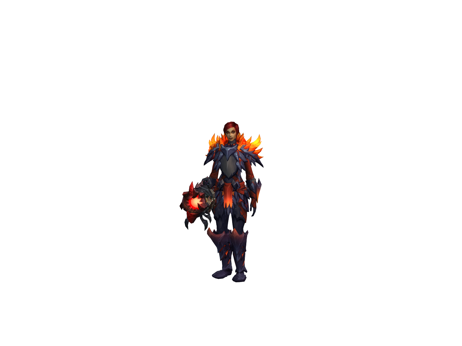 Smokinjane 3D character render