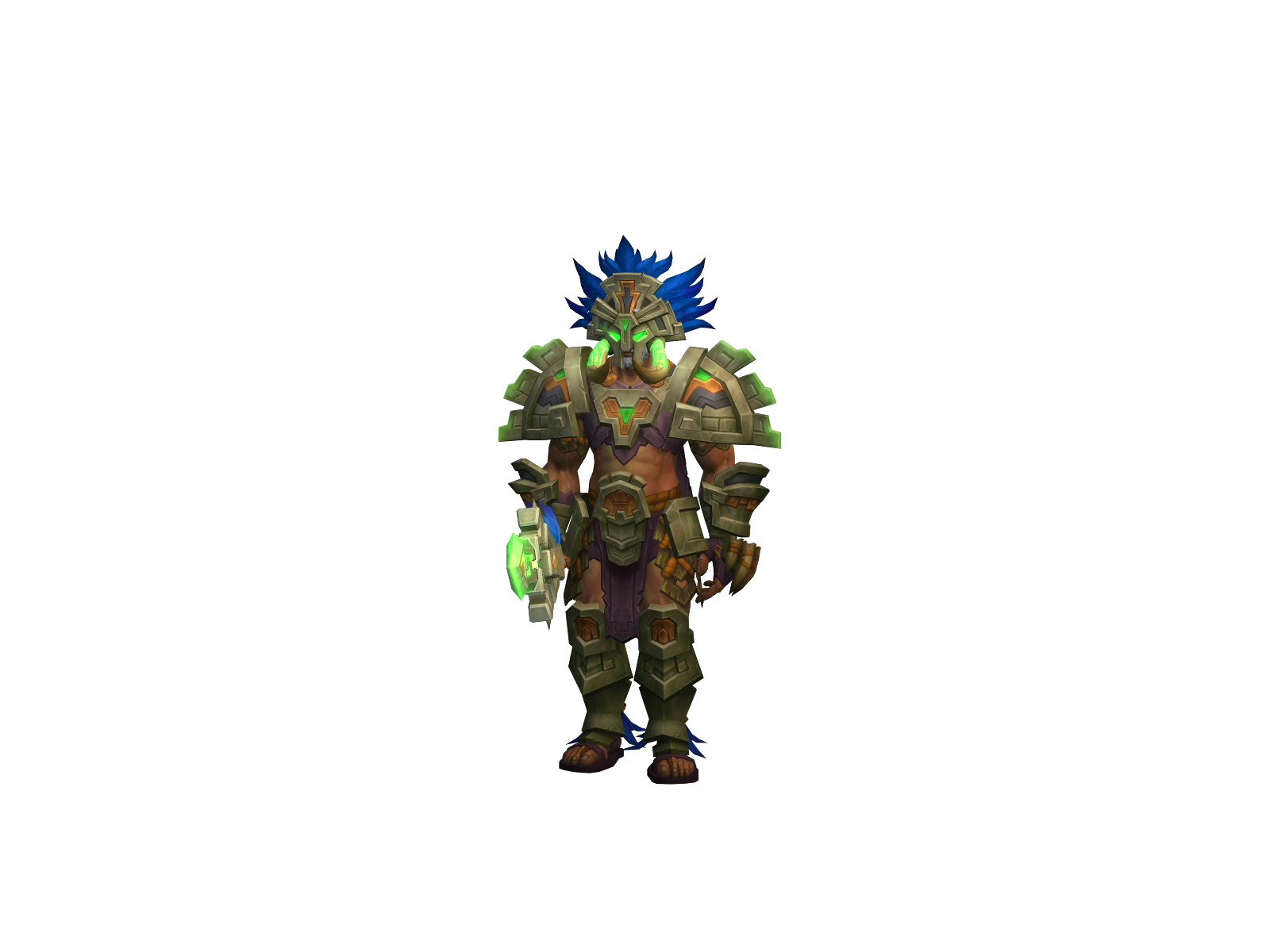 Zarollan 3D character render