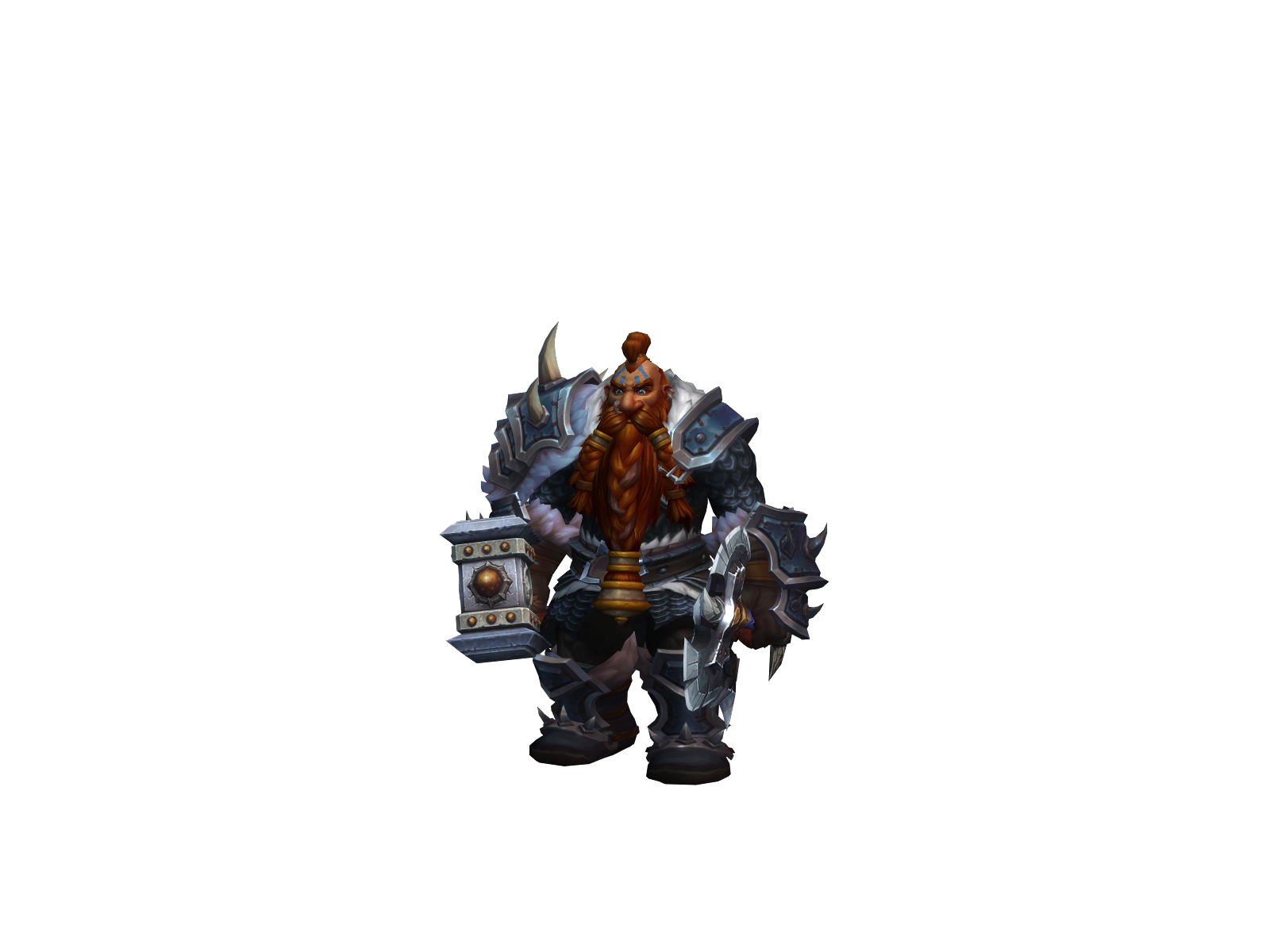 Shauker 3D character render