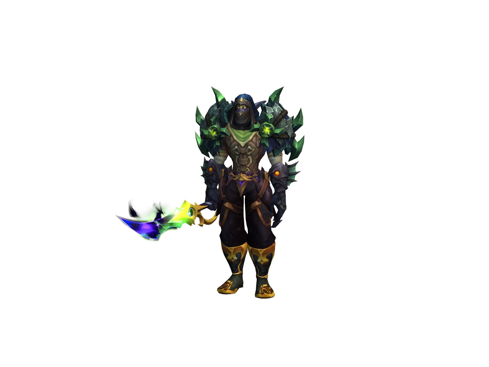Thundaer 3D character render