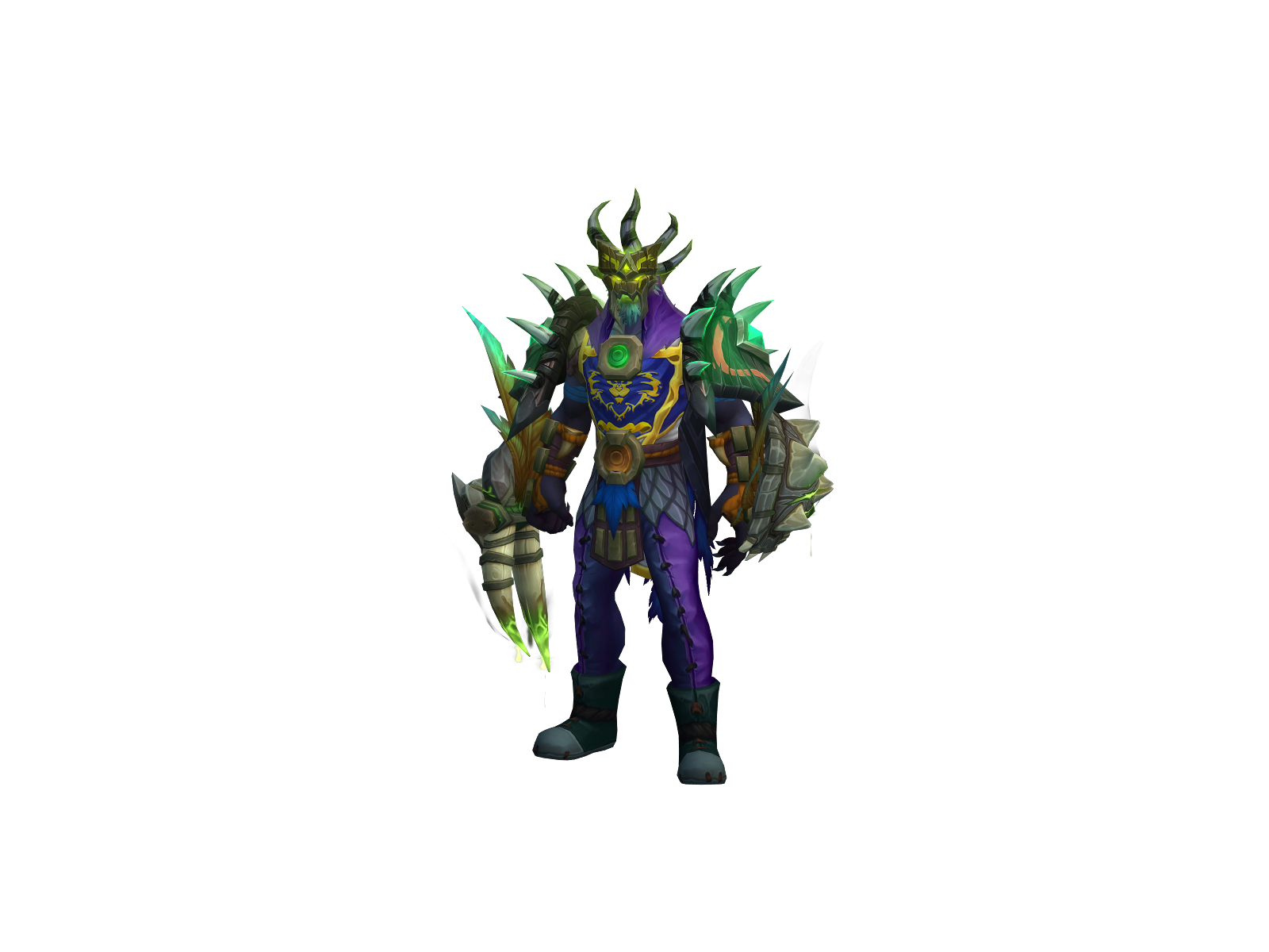 Shakuhr 3D character render