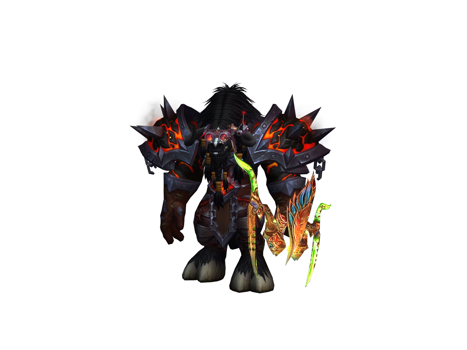 Grízzly 3D character render