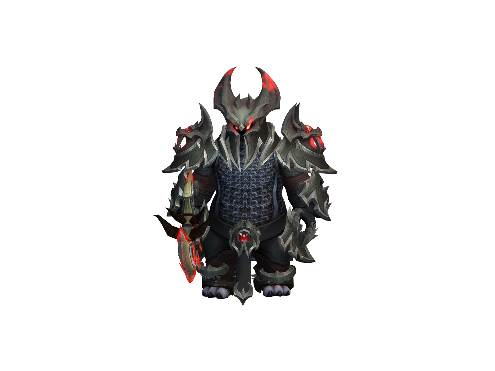 Murghoul 3D character render