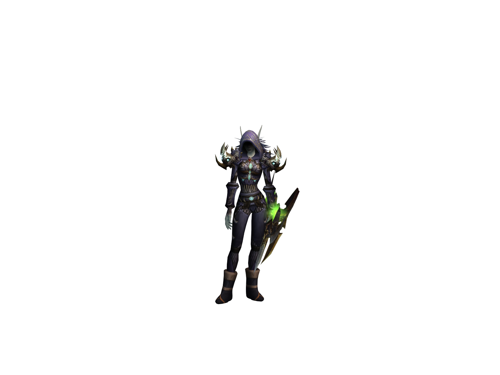 Vøidarrøw 3D character render