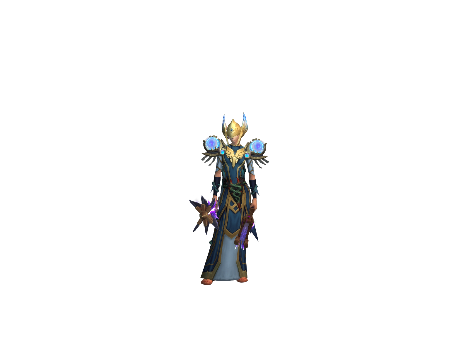 Decipline 3D character render