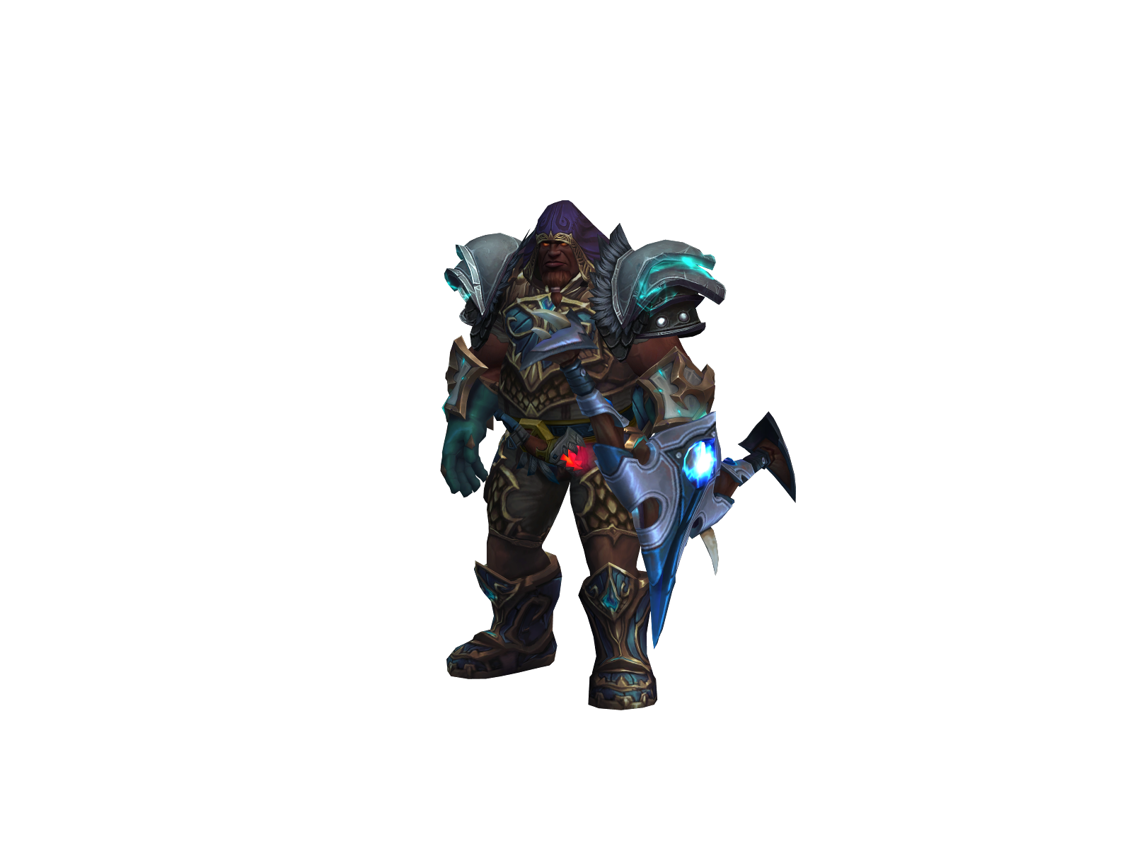 Smashuer 3D character render
