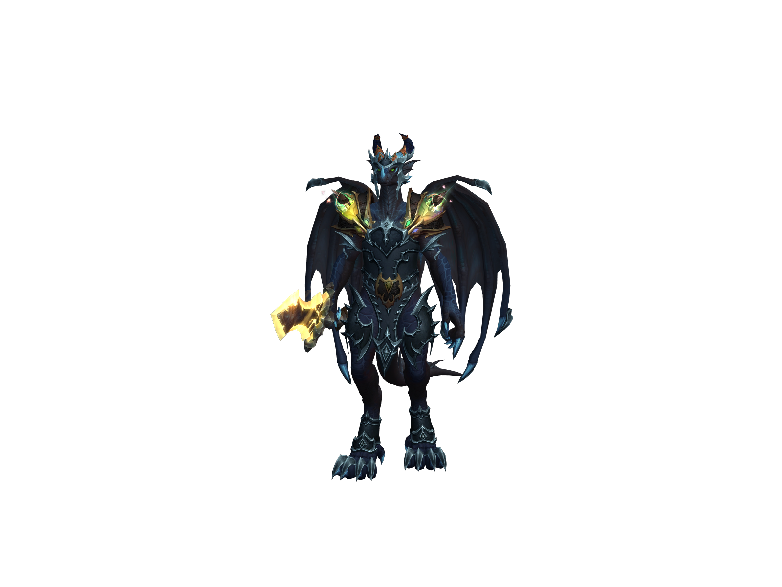 Inkdrag 3D character render