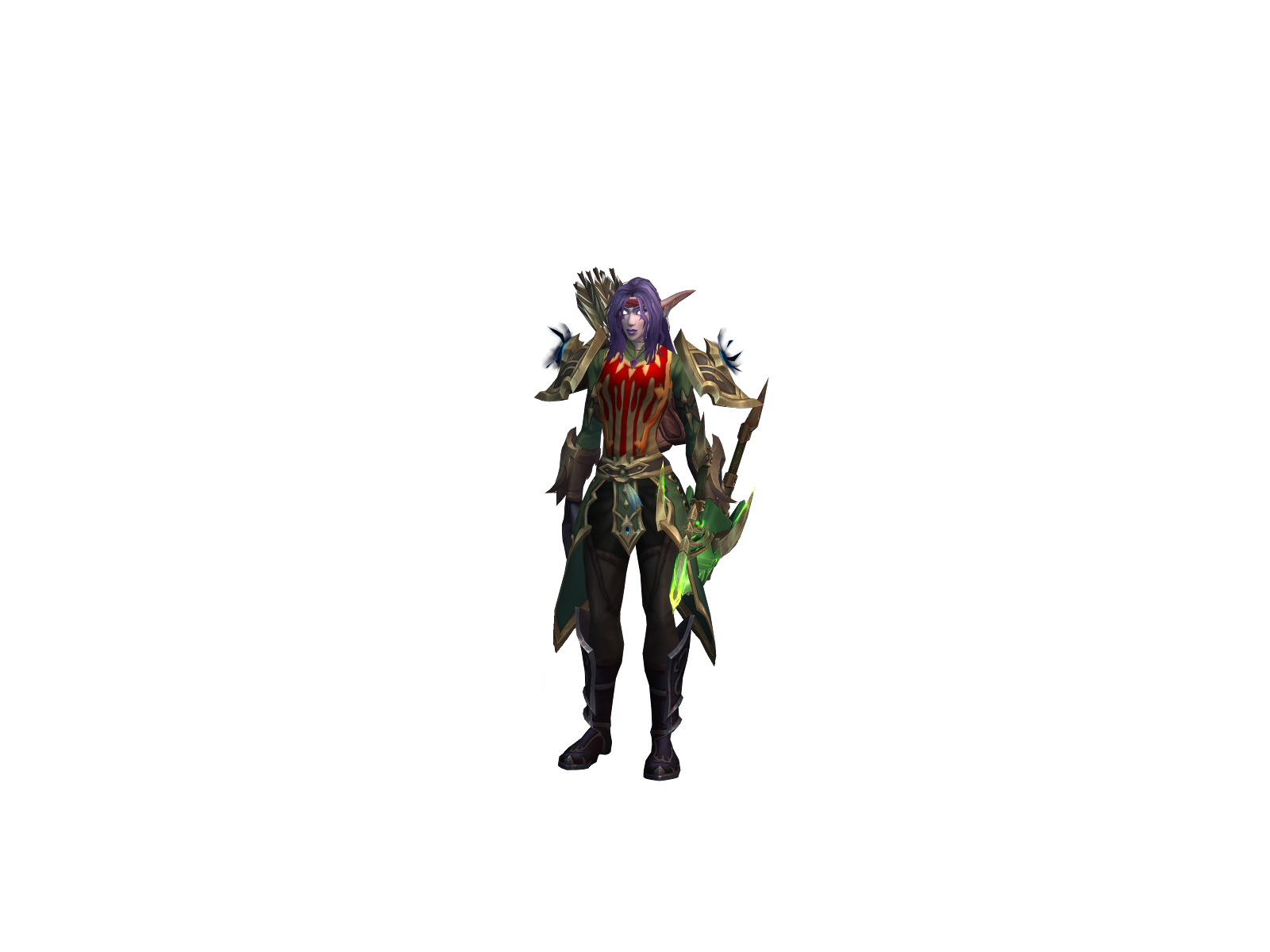 Fernacious 3D character render