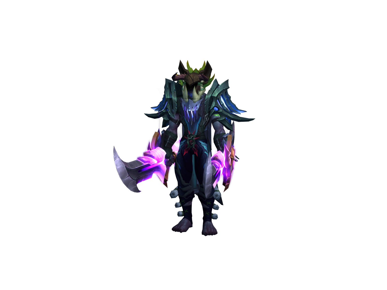 Manwhotokes 3D character render