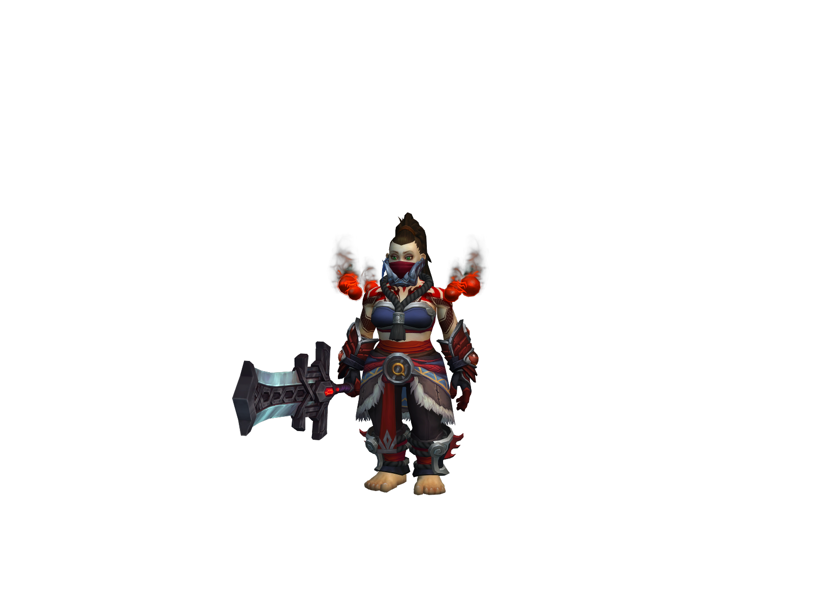 Uwubear 3D character render
