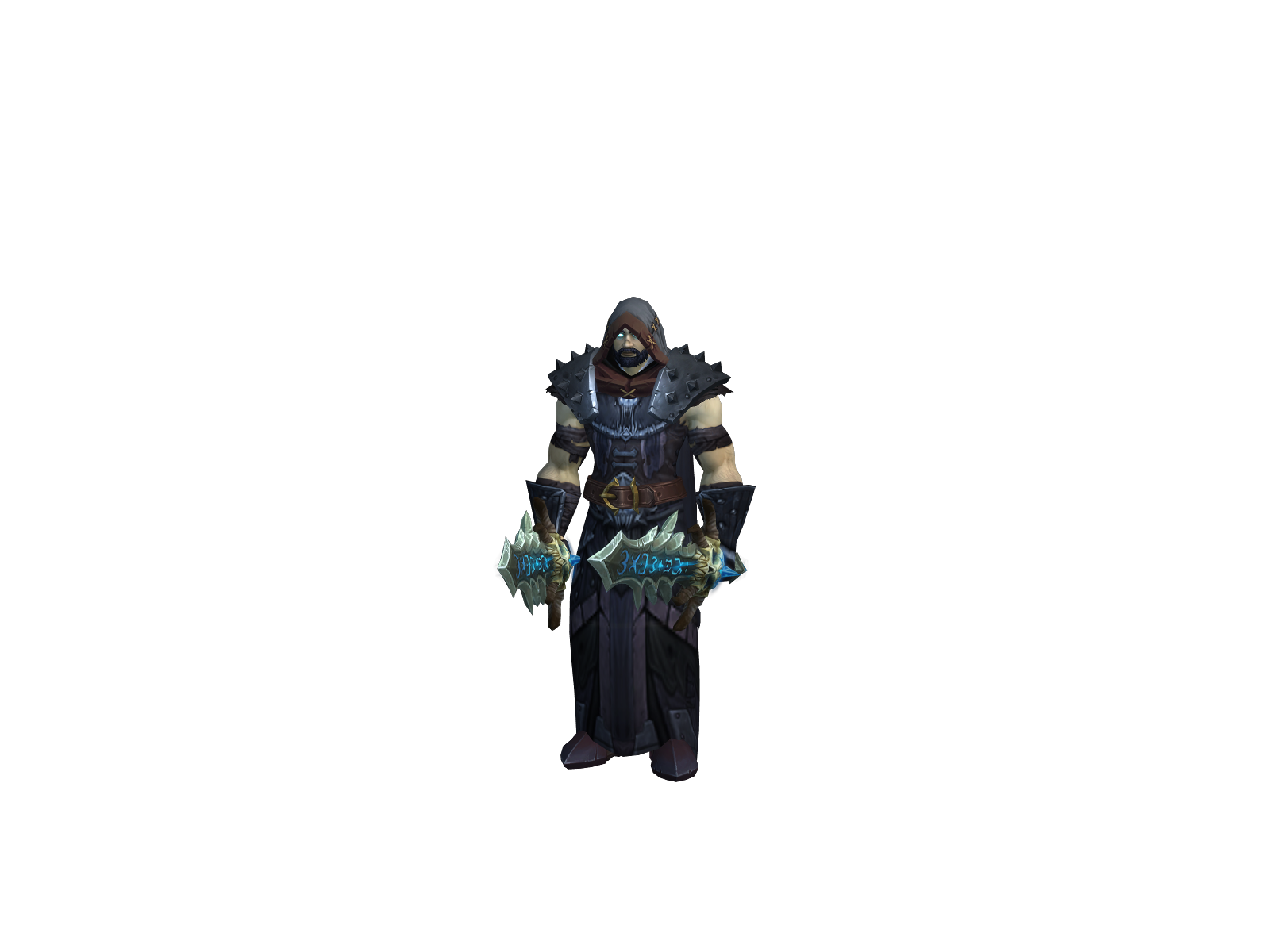 Nuncamorto 3D character render