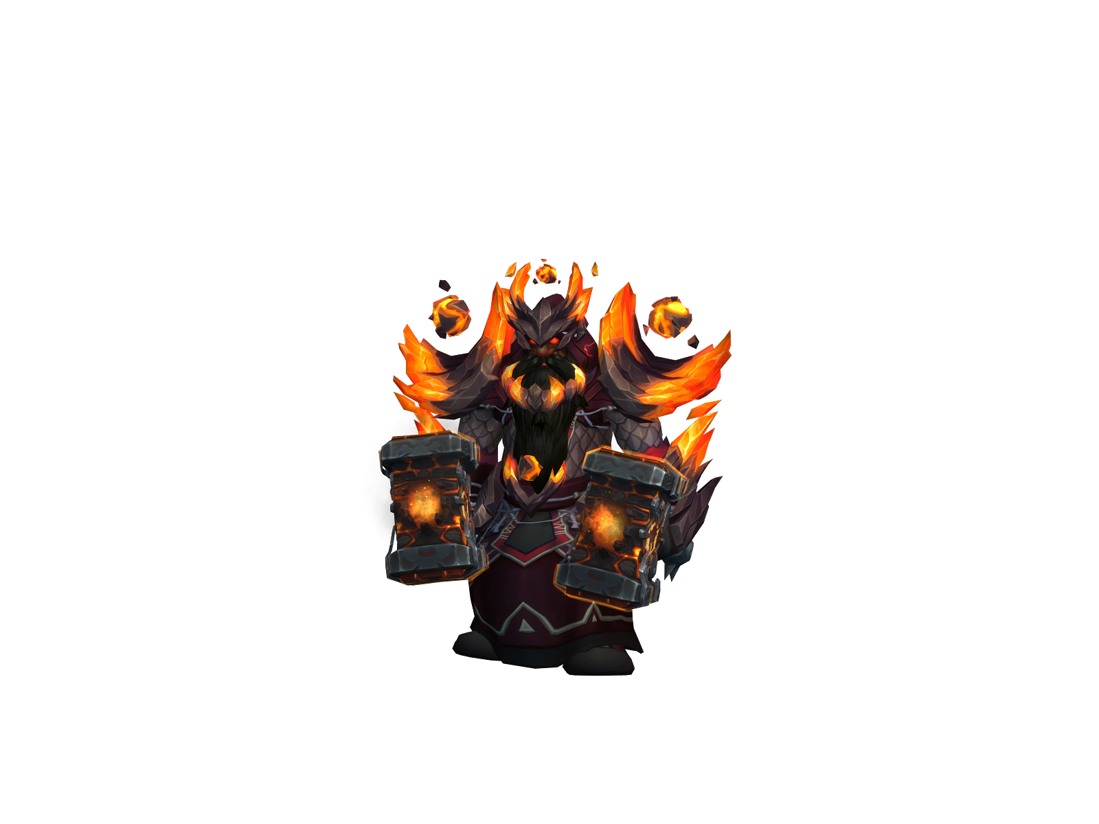 Shampon 3D character render