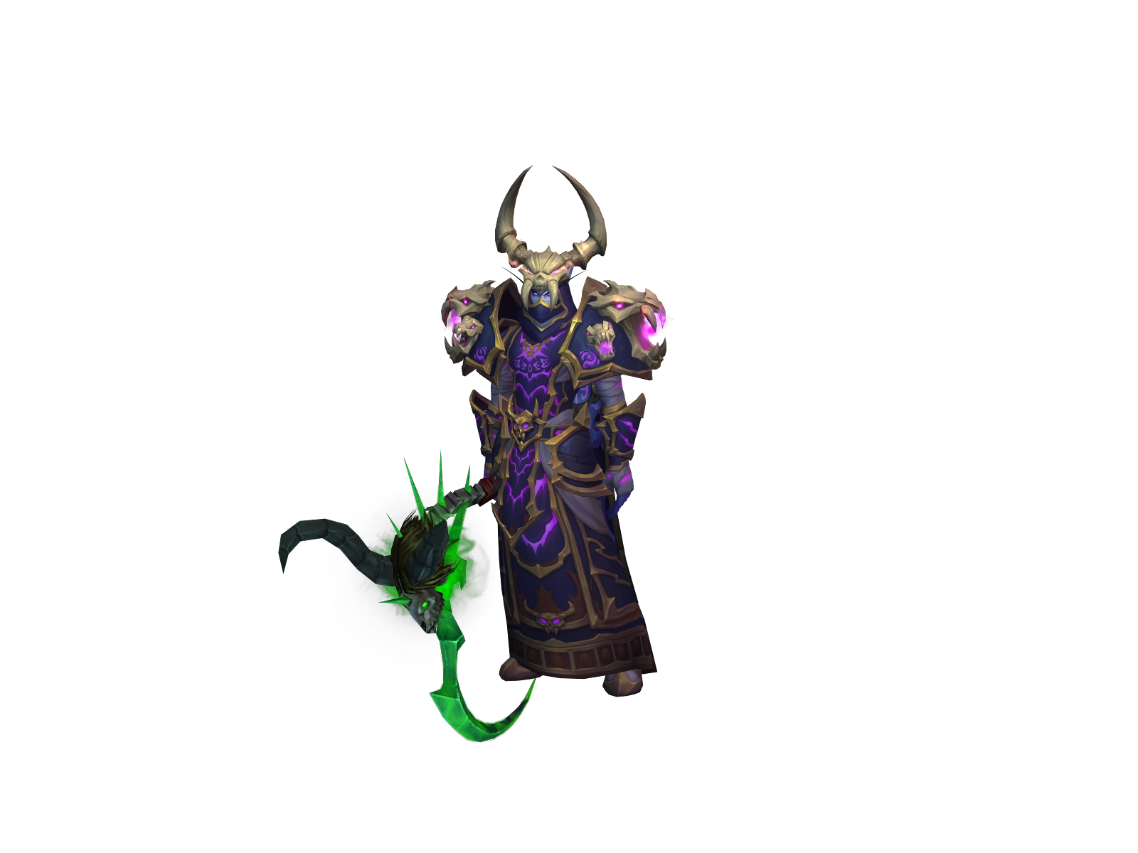 Nephilium 3D character render