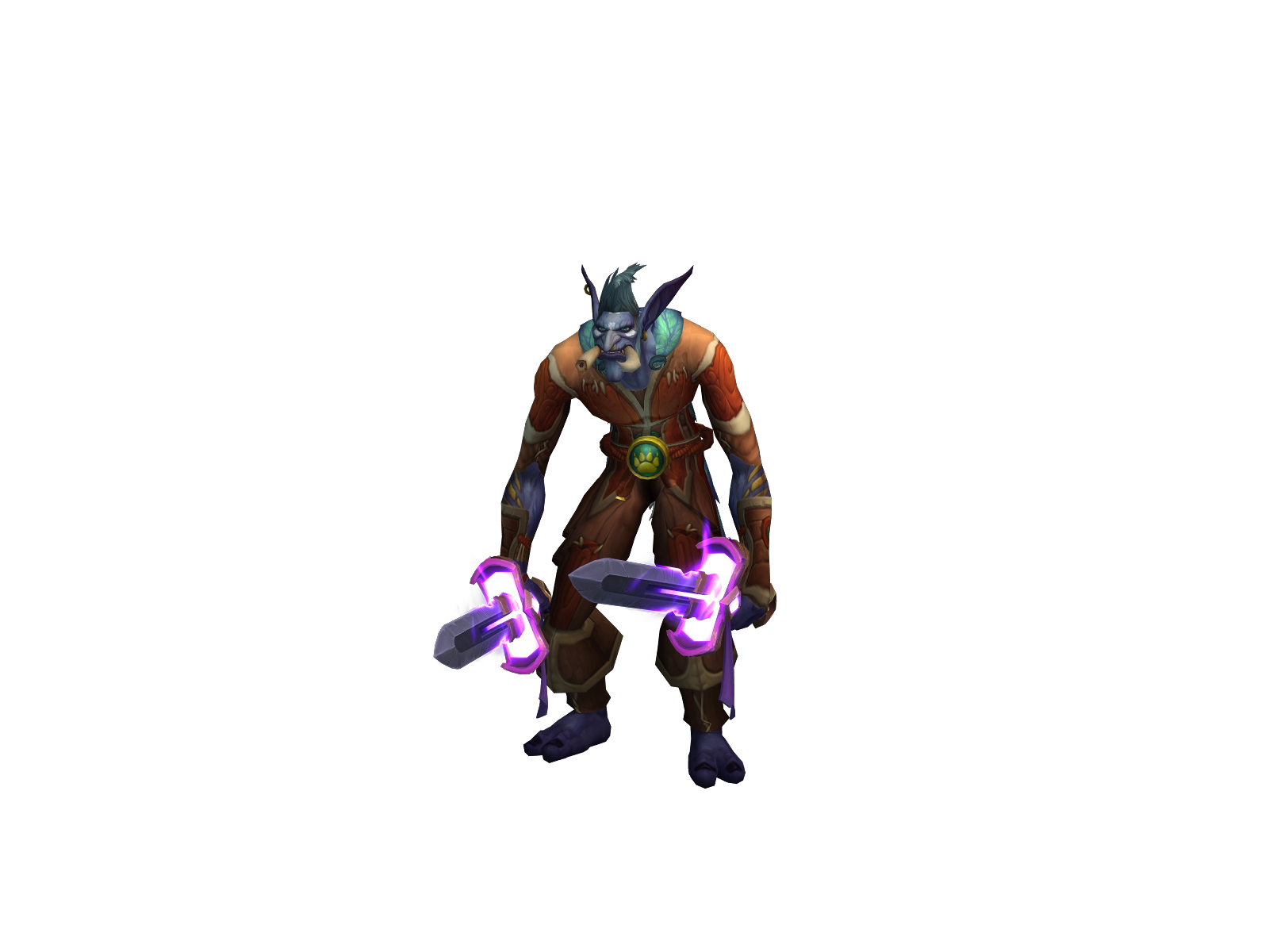Zarnold 3D character render